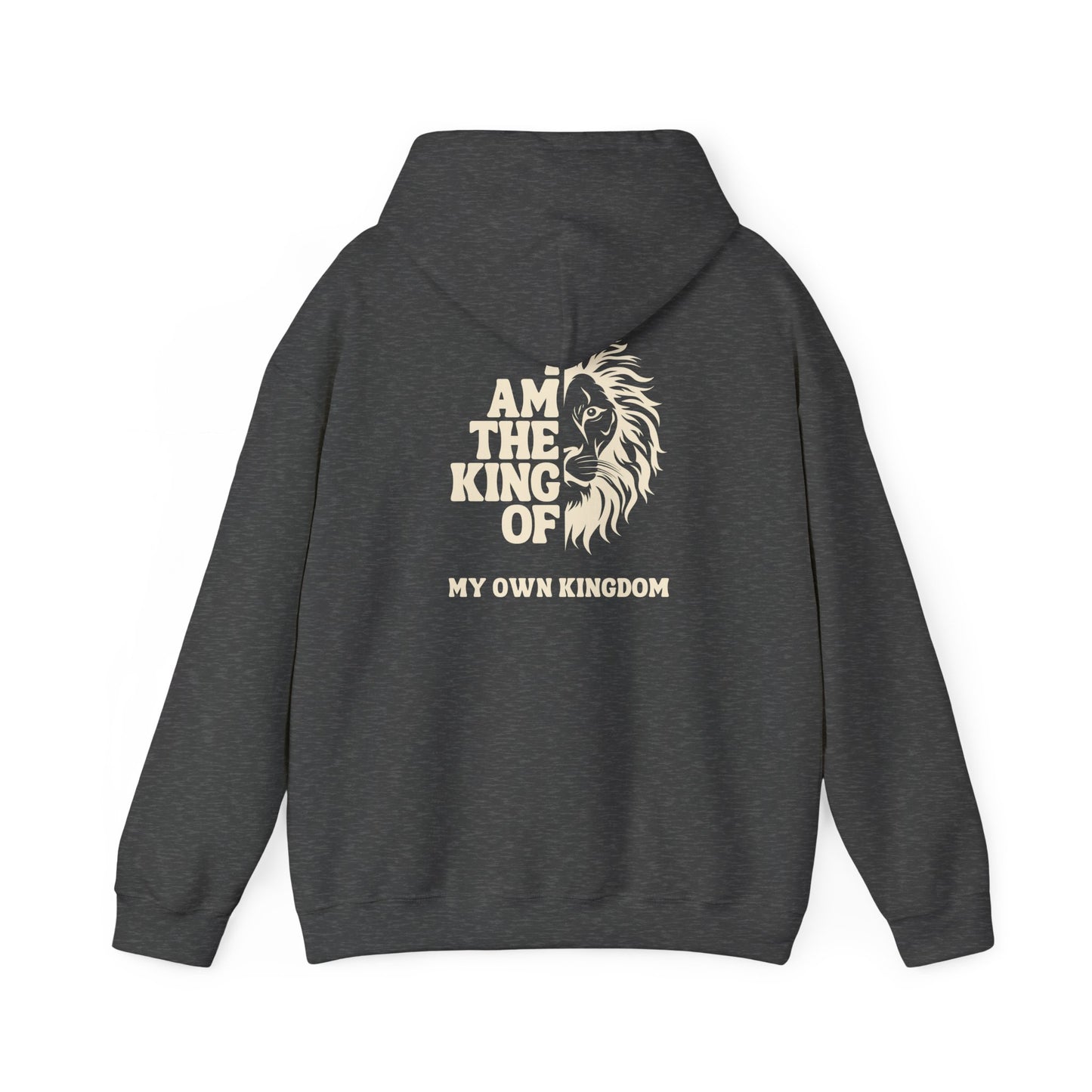 King Design Unisex Heavy Blend Hoodie – Soft Fleece, Warm & Durable for Everyday Wear