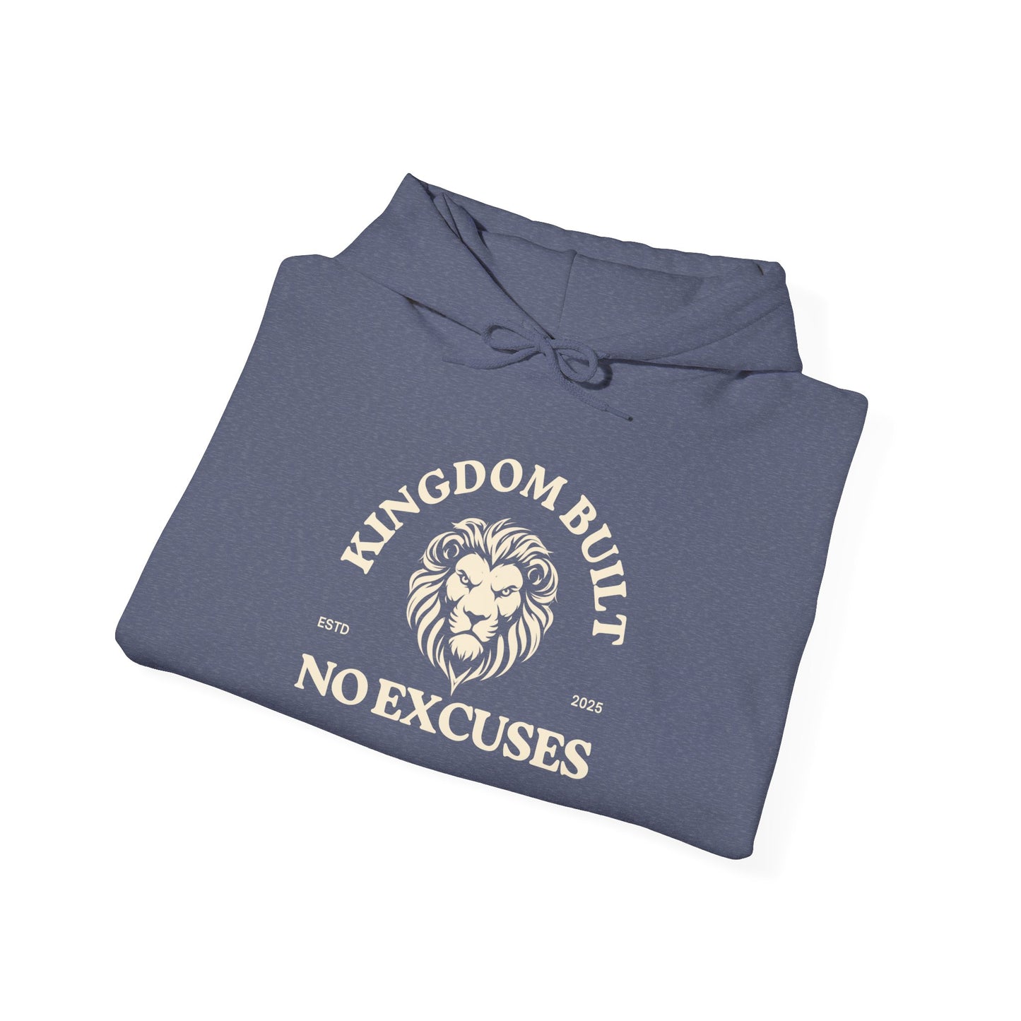 Kingdom Built Unisex Heavy Blend Hoodie – Soft Fleece, Warm & Durable for Everyday Wear