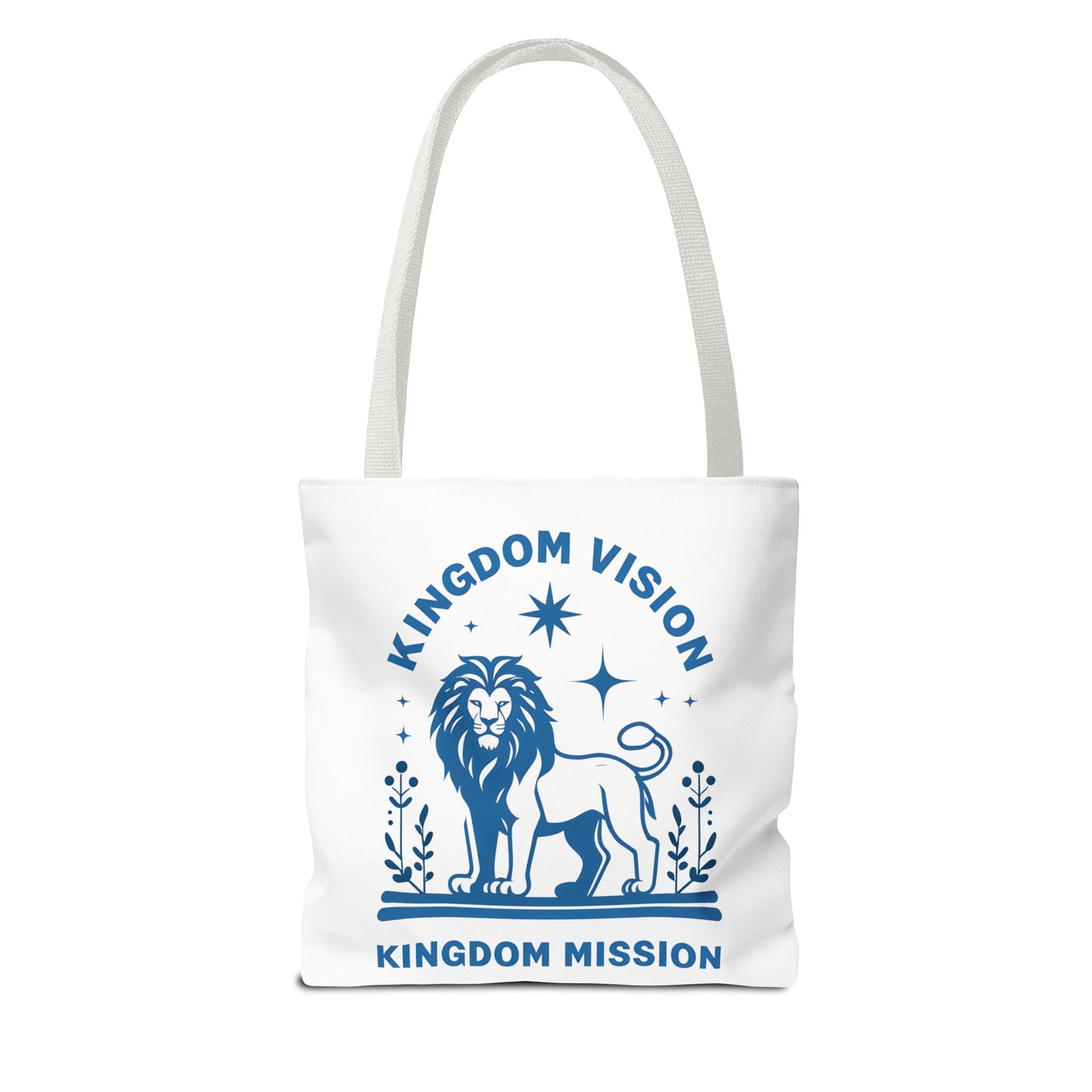 Kingdom Vision Lion Tote Bag β Durable Canvas Bag with Bold & Empowering Design