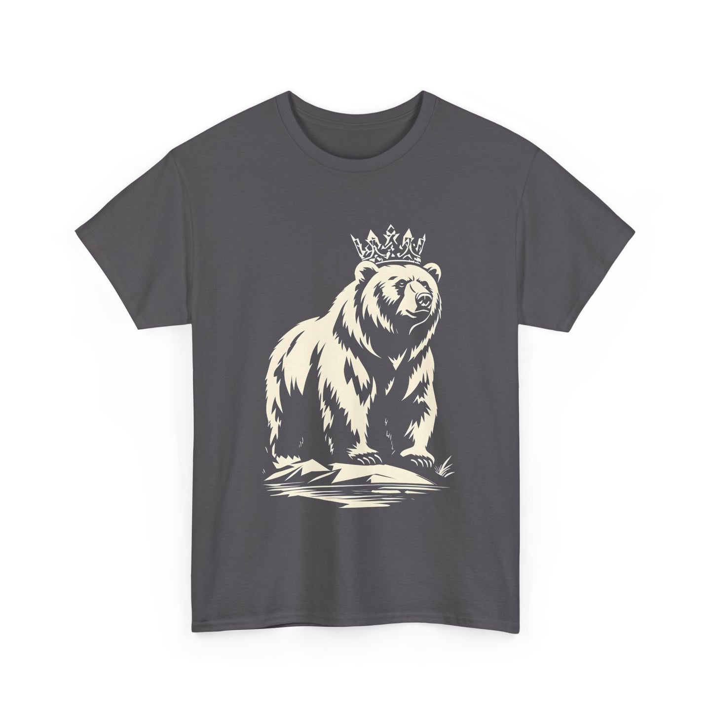 GVA Unisex Heavy Cotton T-Shirt – Durable, Soft Fabric, Everyday Casual Wear