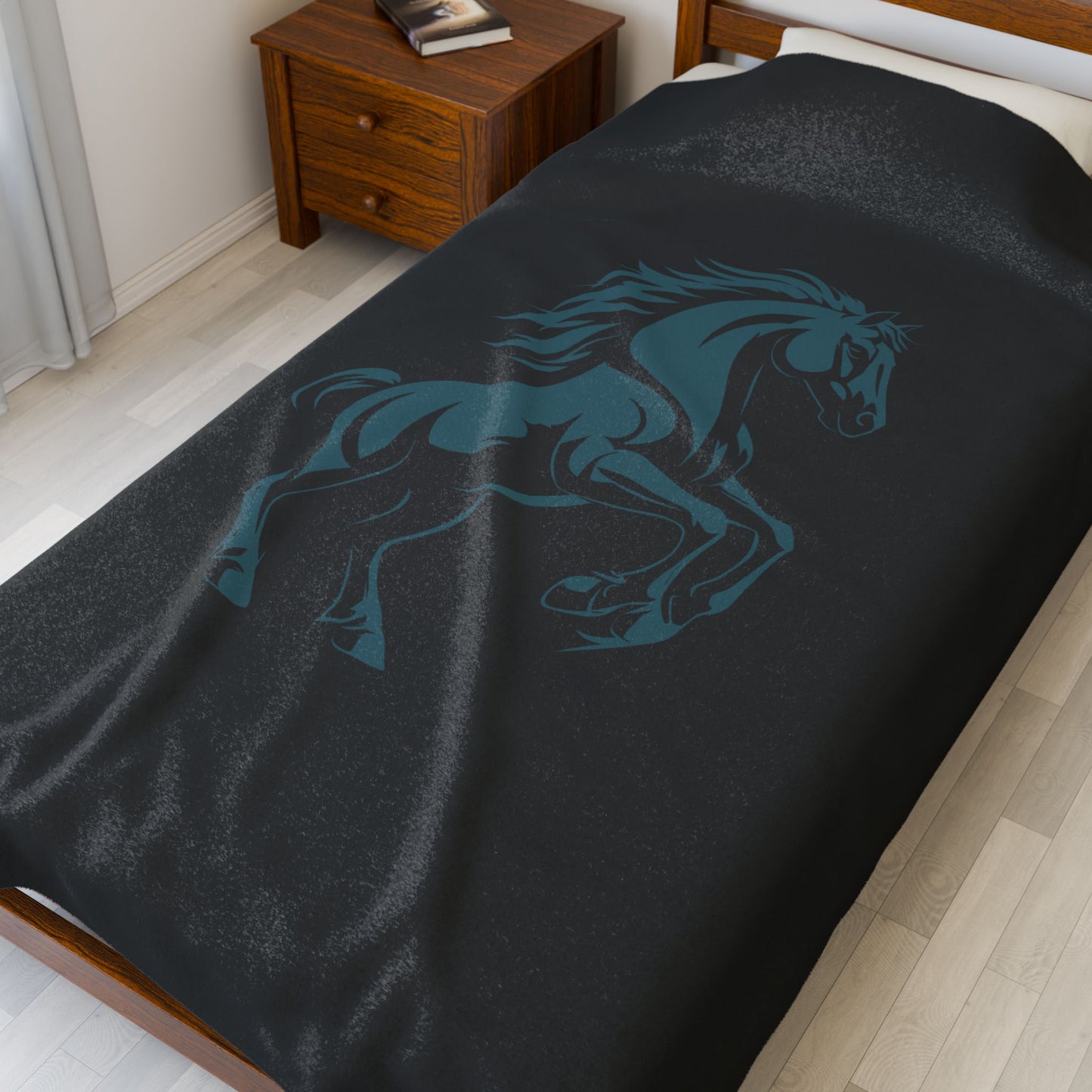 GVA Spirit Animal Velveteen Plush Blanket – Ultra-Soft, Warm & Durable for Home & Gifts