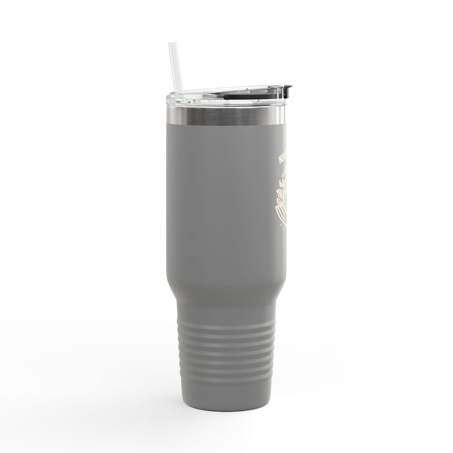 Move with Purpose Insulated Travel Mug – 40oz Stainless Steel, Leak-Proof & Double-Wall Insulated