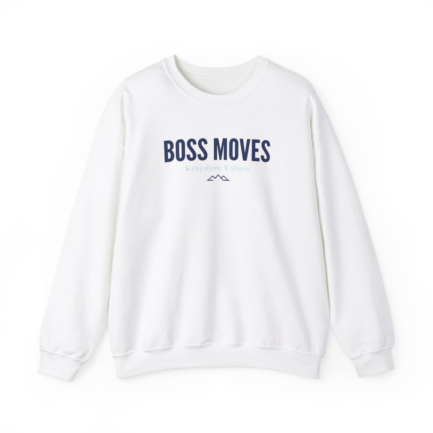 Boss Moves Crewneck Sweatshirt – Soft & Cozy Unisex Pullover for Casual & Streetwear Style