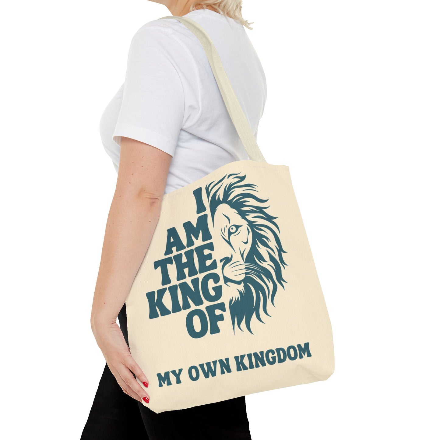 King Design Durable Everyday Tote Bag – Spacious, Lightweight & Versatile Carryall