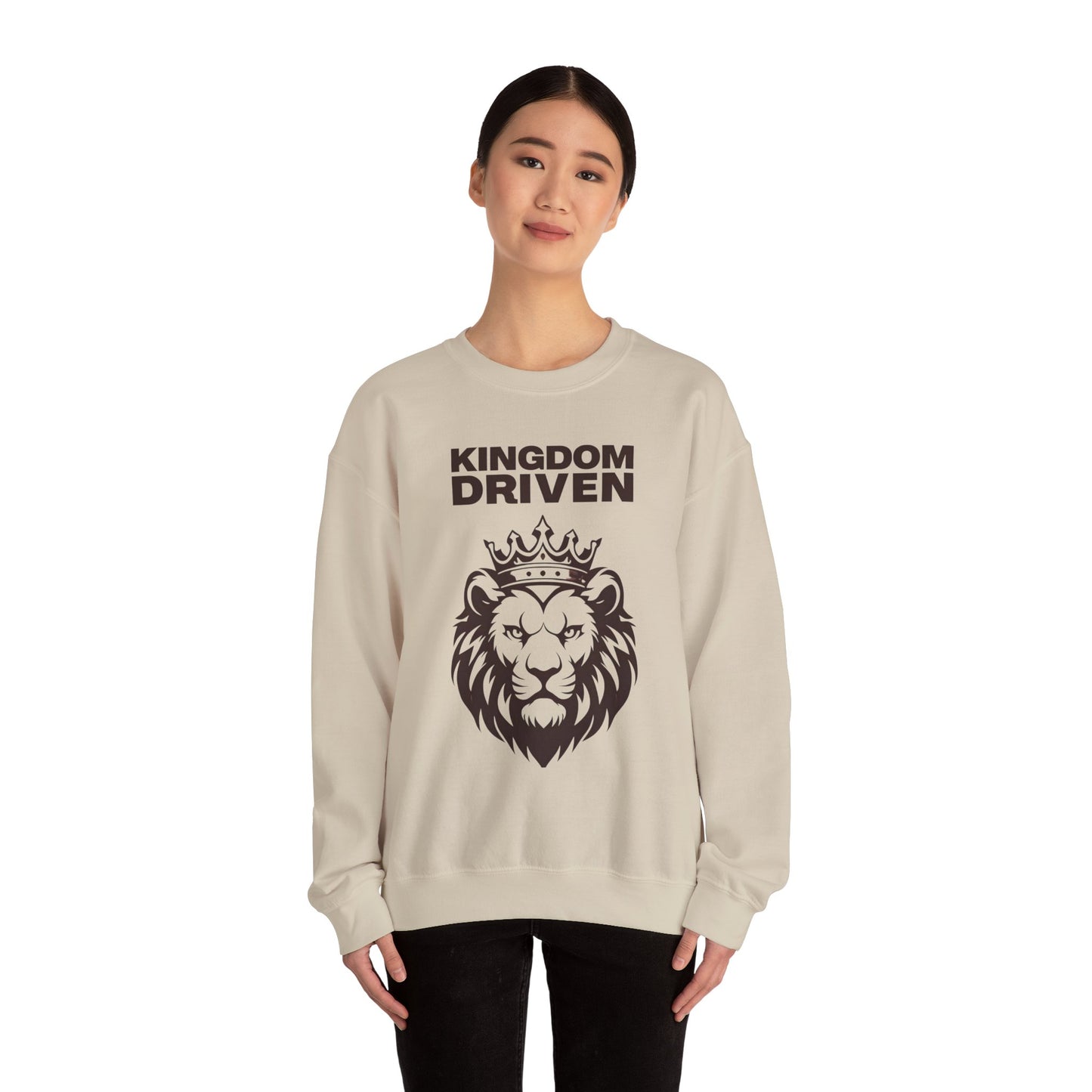 Kingdom Driven Crewneck Sweatshirt – Premium Comfort, Soft Fleece, Casual & Athletic Wear