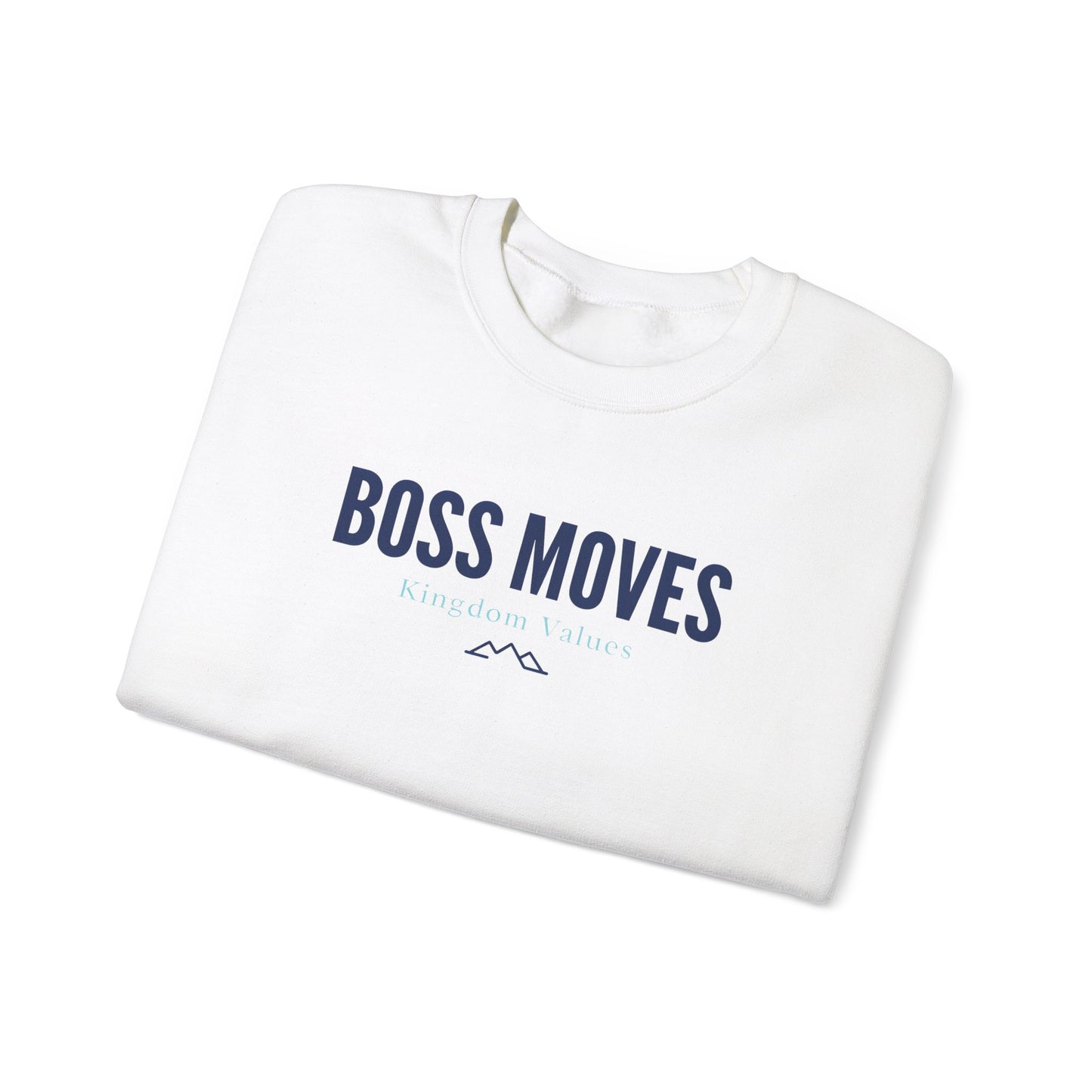 Boss Moves Crewneck Sweatshirt – Soft & Cozy Unisex Pullover for Casual & Streetwear Style