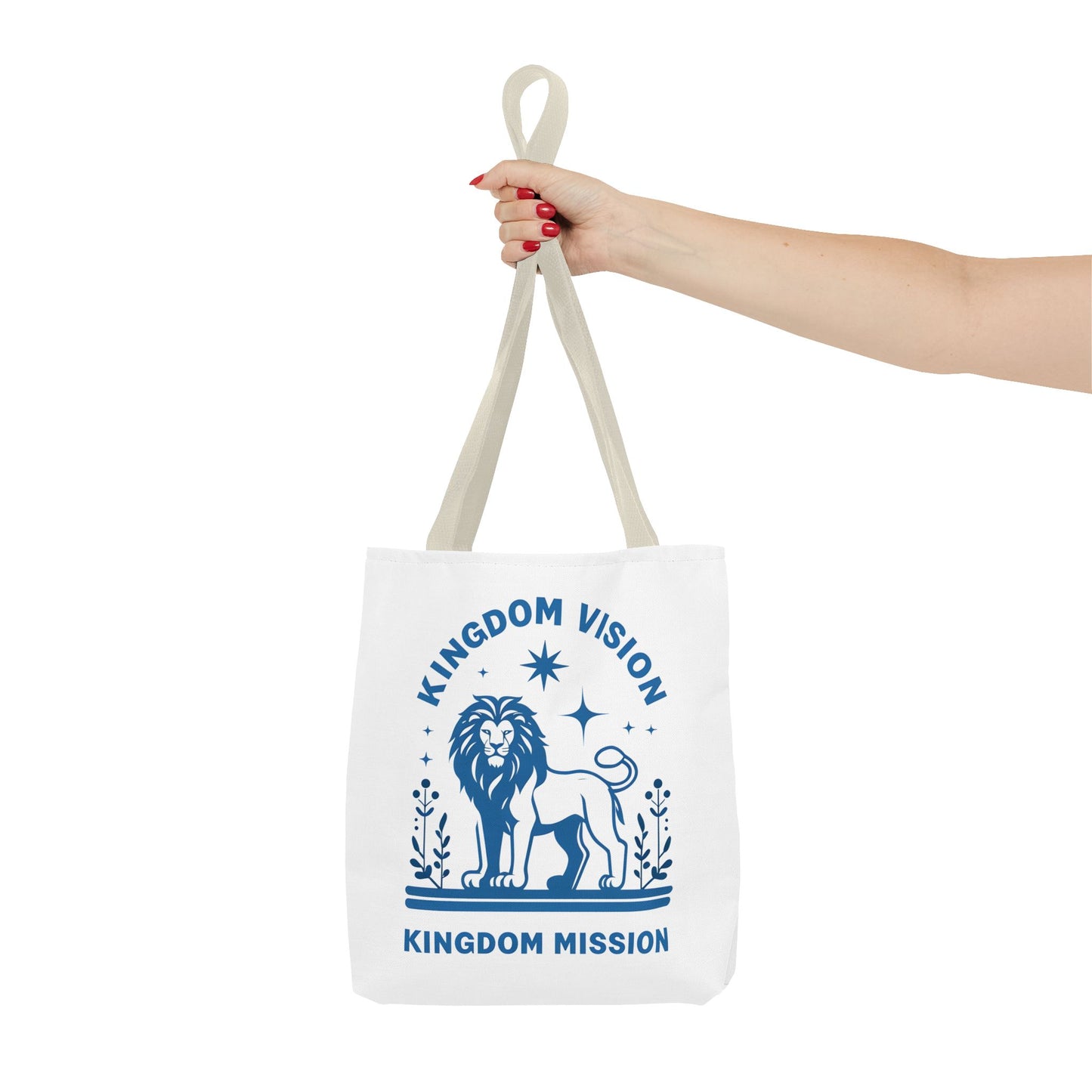 Kingdom Vision Lion Tote Bag β Durable Canvas Bag with Bold & Empowering Design