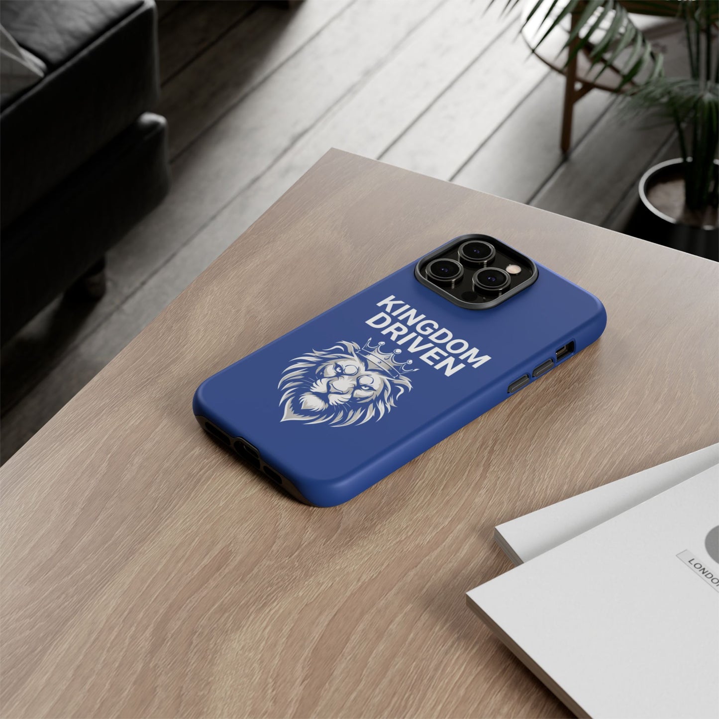 Kingdom Driven Phone Case - Royal Lion Design for iPhone 12 to iPhone 16