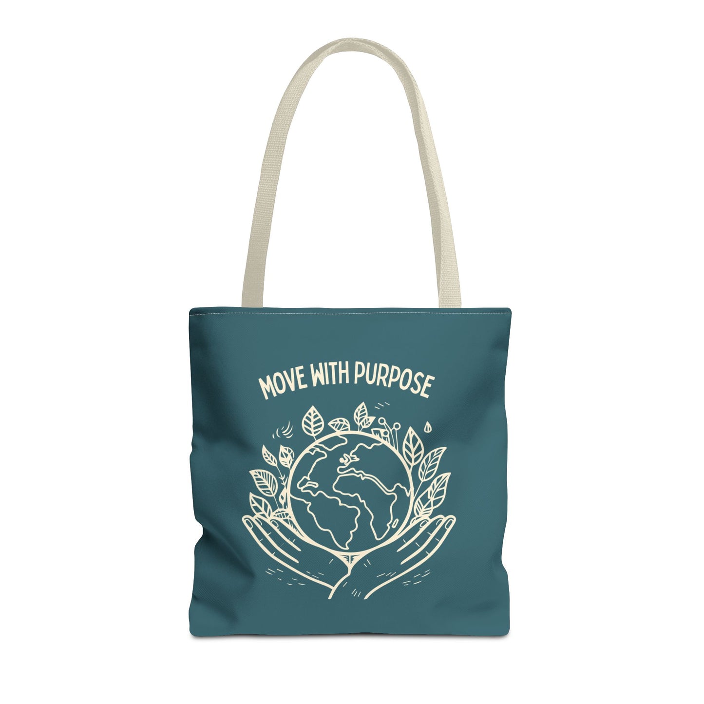Move with Purpose Durable Everyday Tote Bag – Spacious, Lightweight & Versatile Carryall