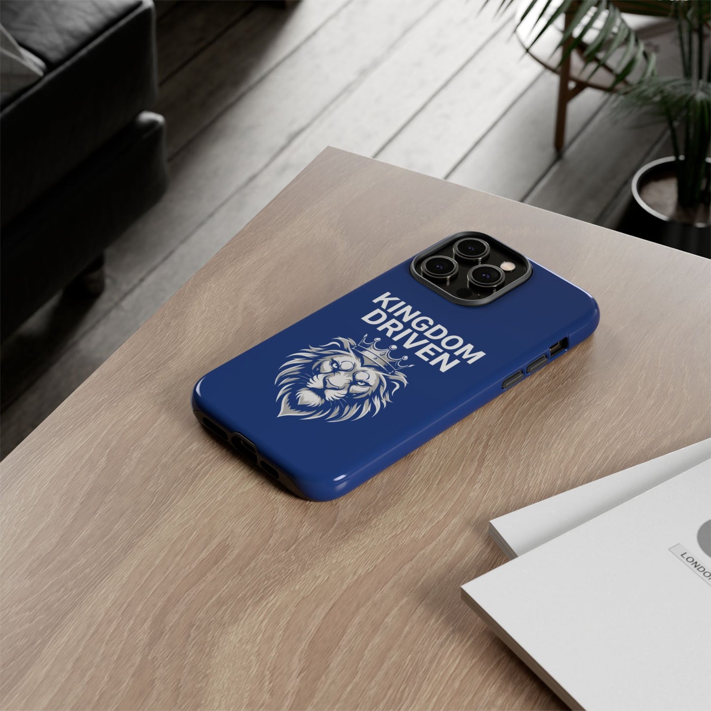 Kingdom Driven Phone Case - Royal Lion Design for iPhone 12 to iPhone 16