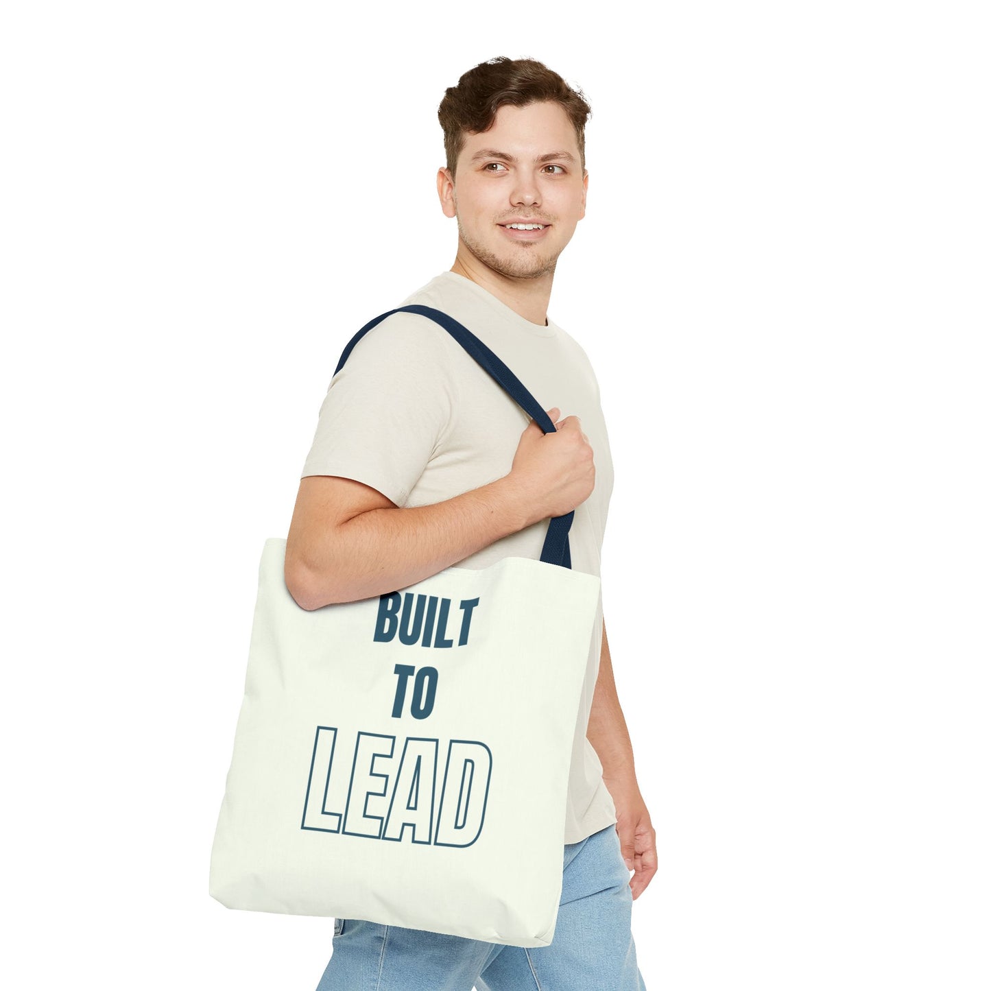 Built to Lead Durable Everyday Tote Bag – Spacious, Lightweight & Versatile for Work, Gym & Travel