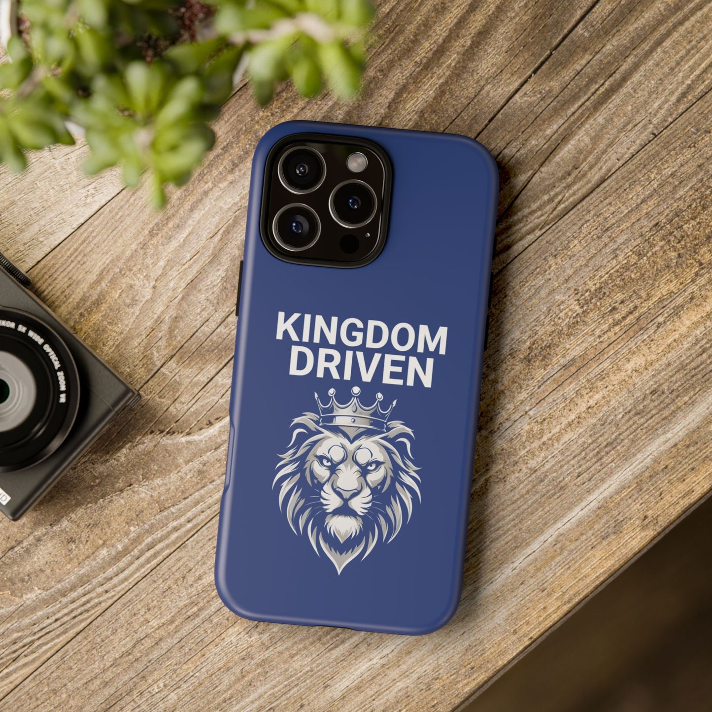 Kingdom Driven Phone Case - Royal Lion Design for iPhone 12 to iPhone 16