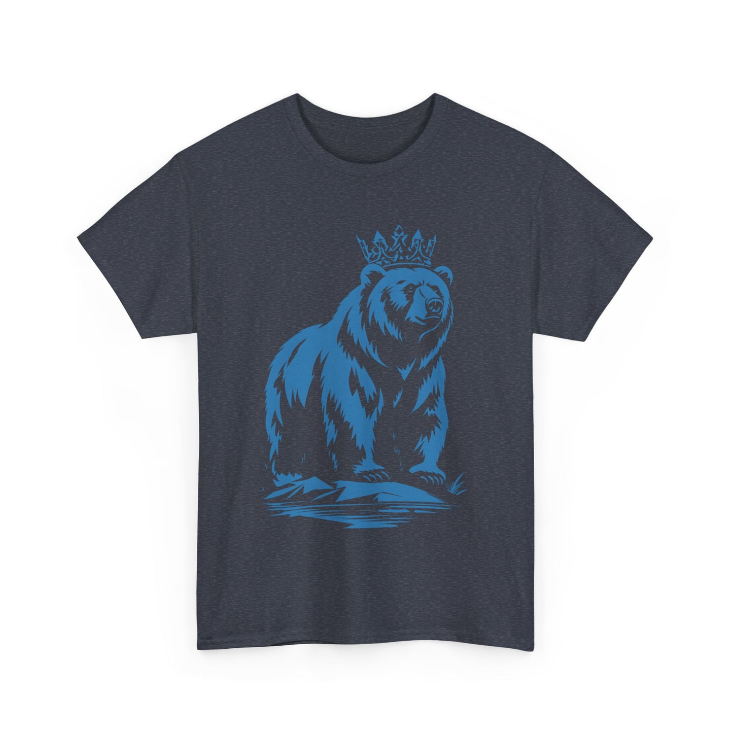 GVA Unisex Heavy Cotton T-Shirt – Durable, Soft Fabric, Everyday Casual Wear