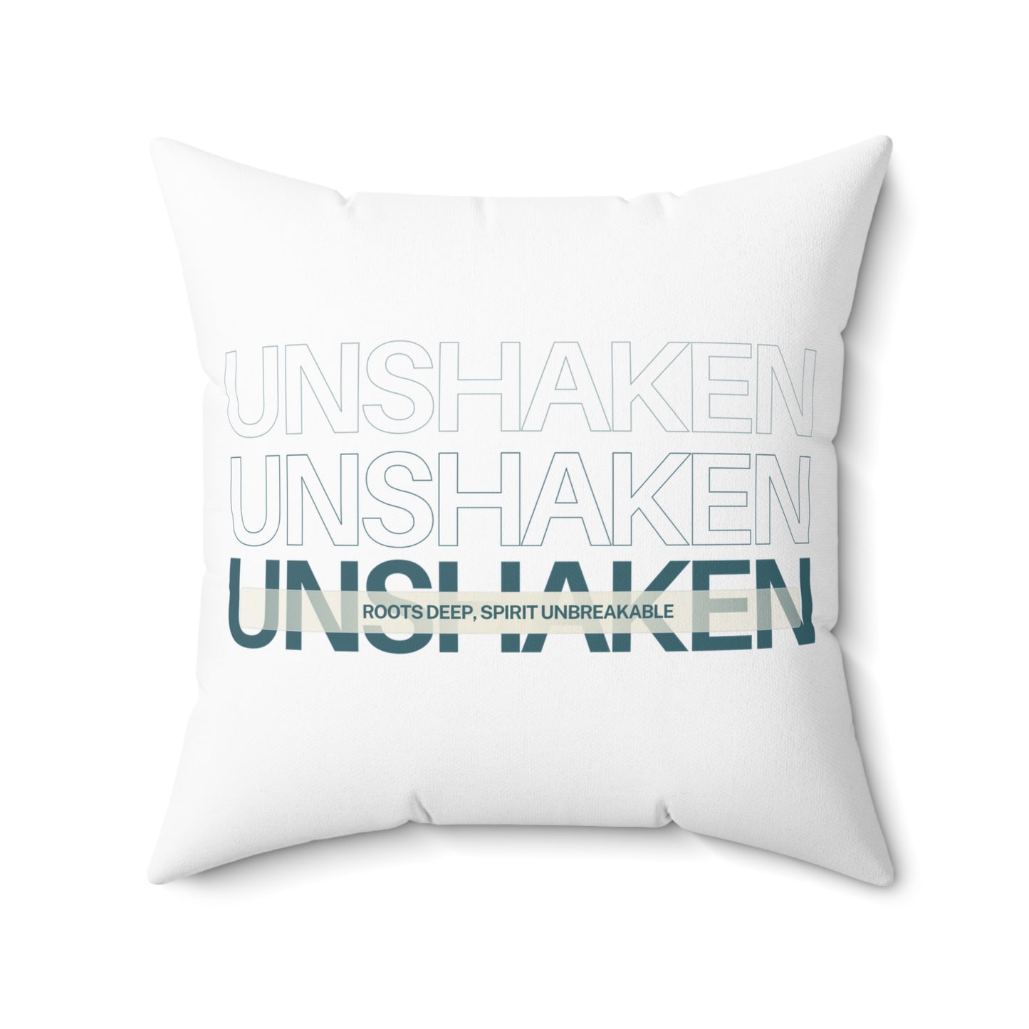 Unshaken Soft & Durable Square Pillow – Plush Polyester Cushion for Home & Office Decor