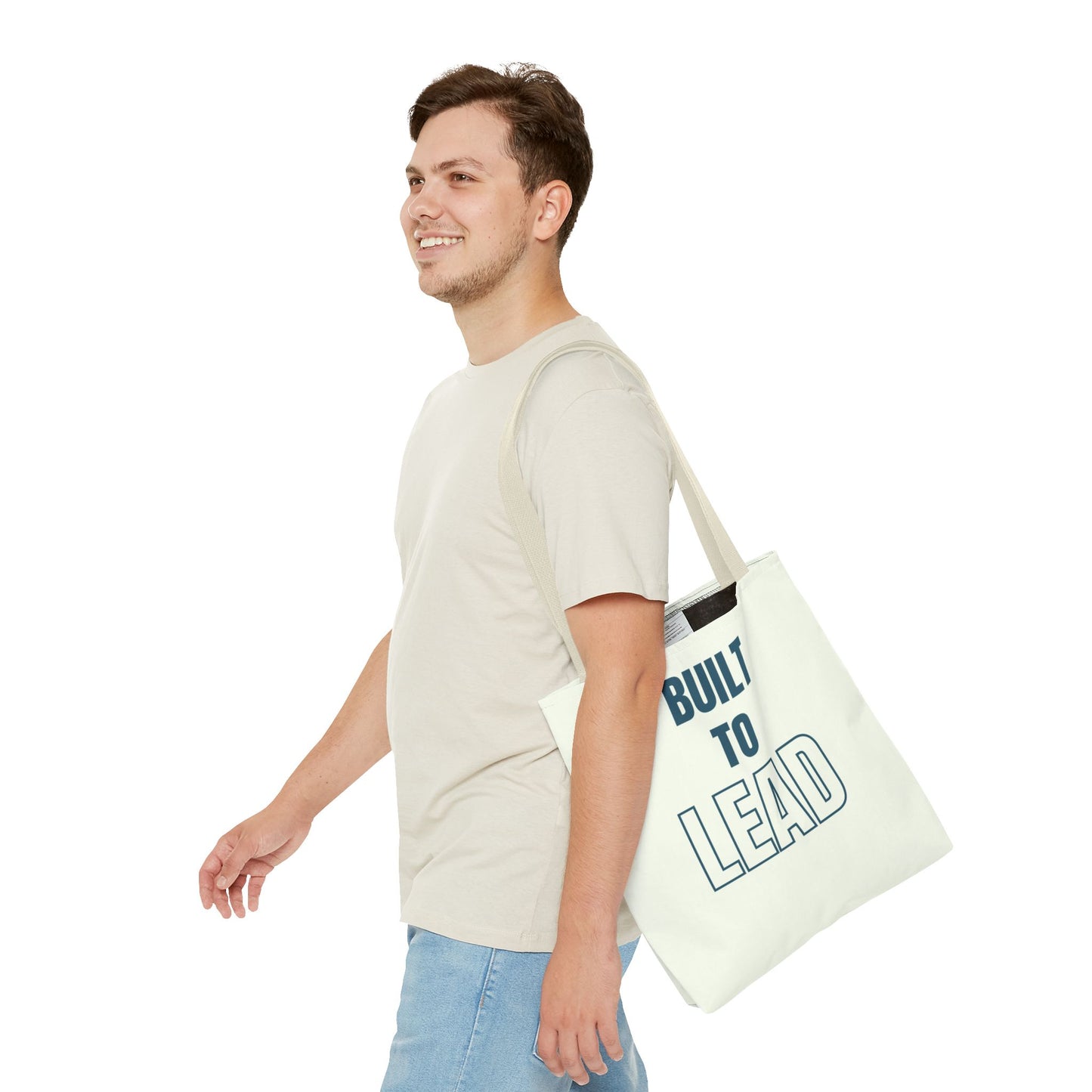 Built to Lead Durable Everyday Tote Bag – Spacious, Lightweight & Versatile for Work, Gym & Travel