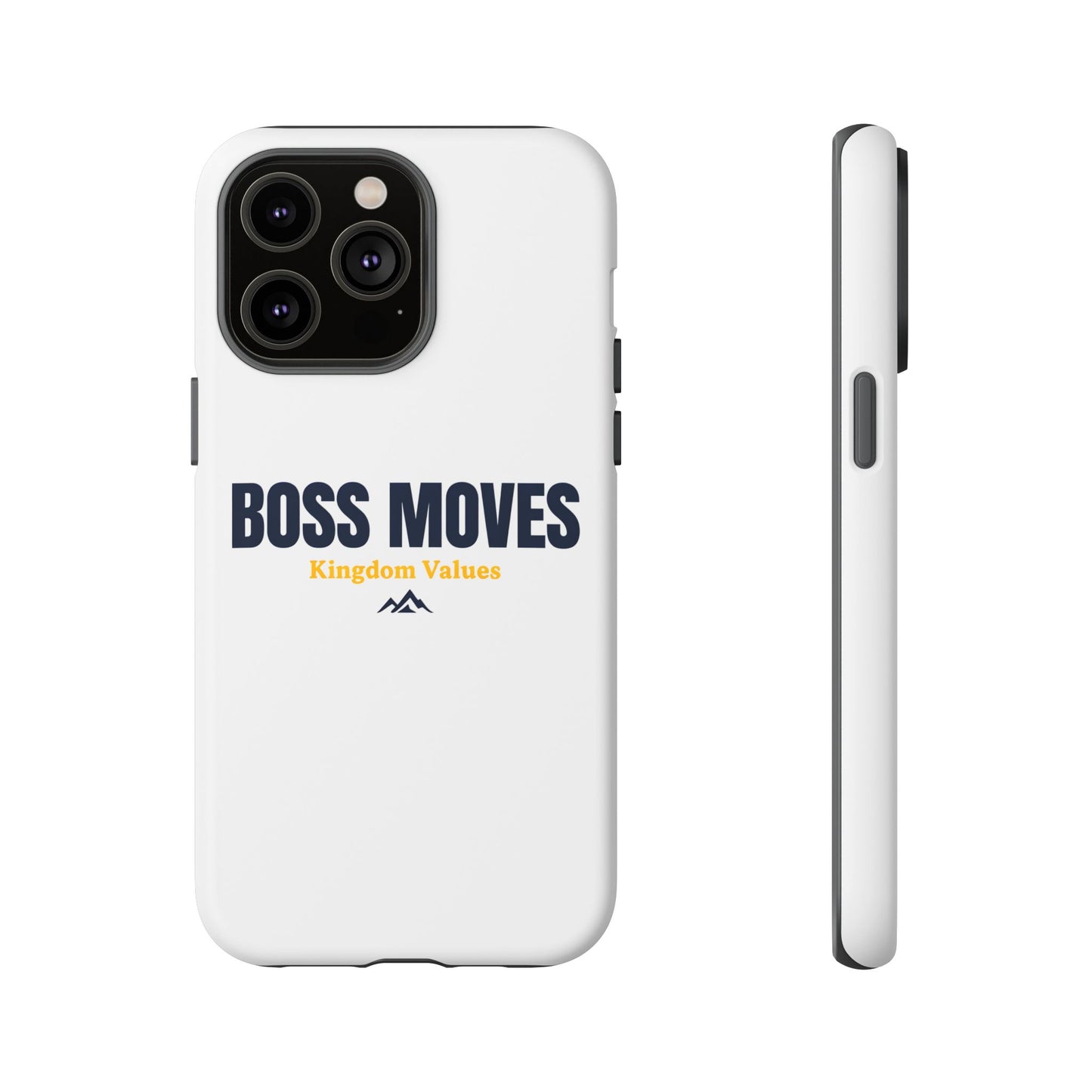 Boss Moves Phone Case - Kingdom Values Design for iPhone 12 to iPhone 16