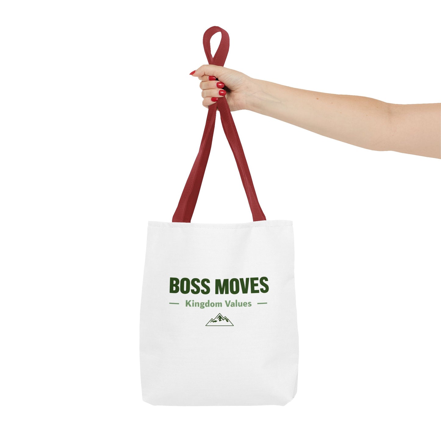 Boss Moves Tote Bag β Durable Canvas Bag with Empowering Kingdom Values Design for Everyday Use