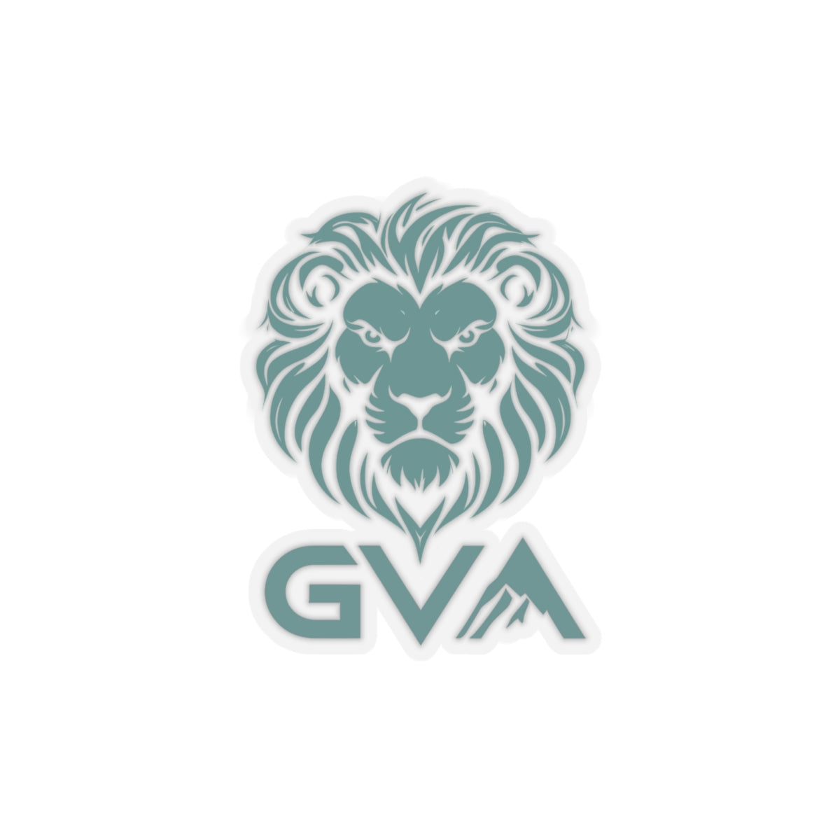 GVA Logo Sticker – Durable Kiss-Cut Design, Glossy Finish, Scratch-Resistant