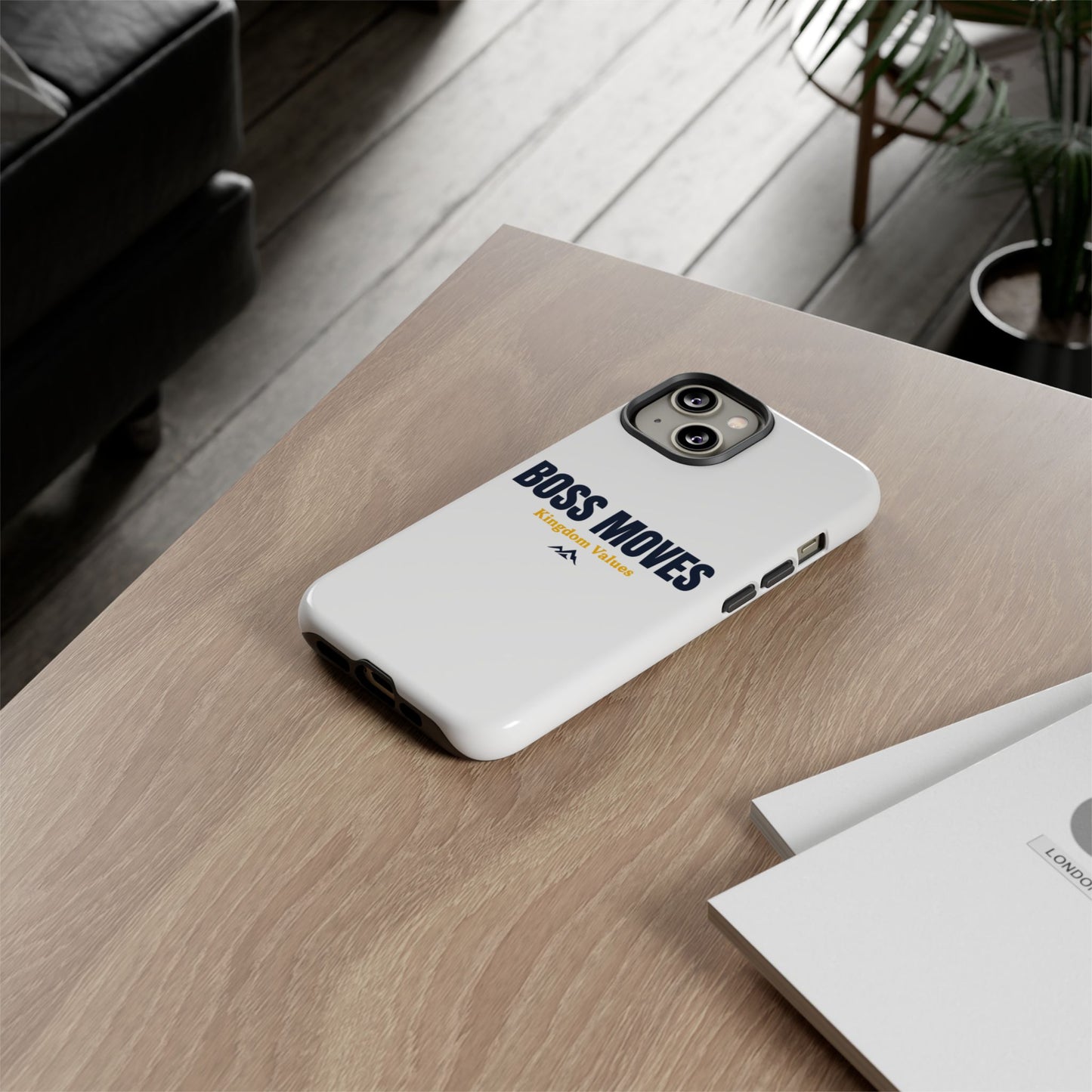 Boss Moves Phone Case - Kingdom Values Design for iPhone 12 to iPhone 16