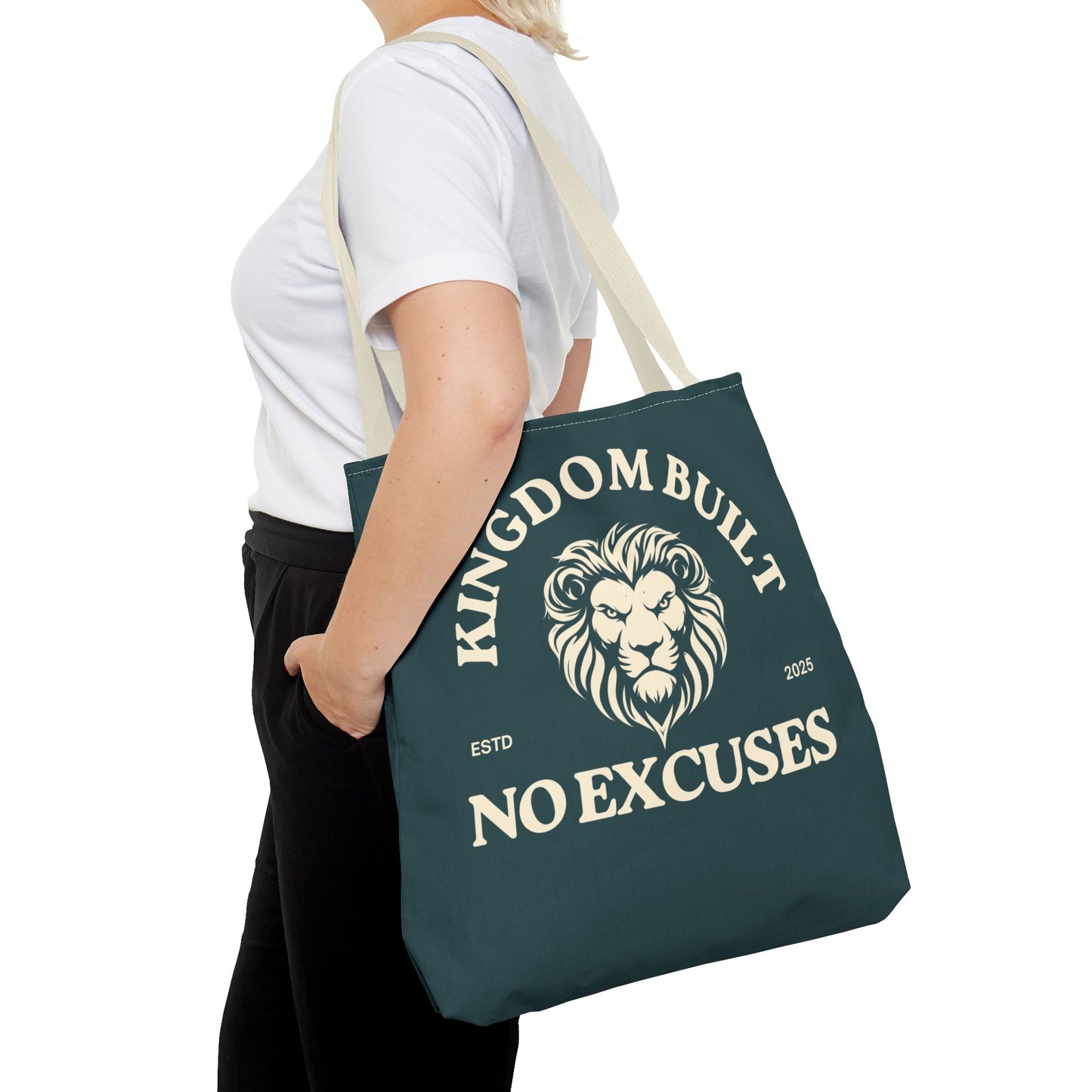 Kingdom Built Durable Everyday Tote Bag – Spacious, Lightweight & Versatile Carryall