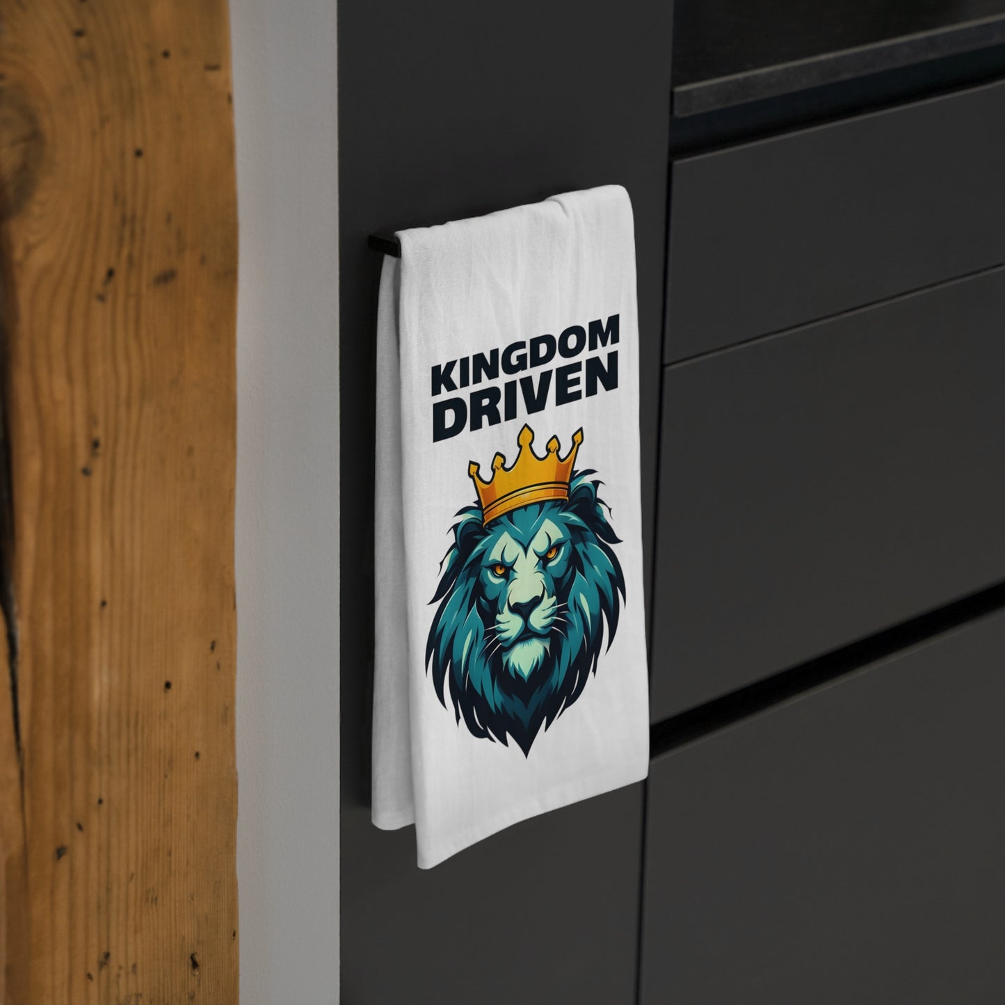 Kingdom Driven Absorbent & Durable Cotton Tea Towel – Quick-Drying Kitchen Essential