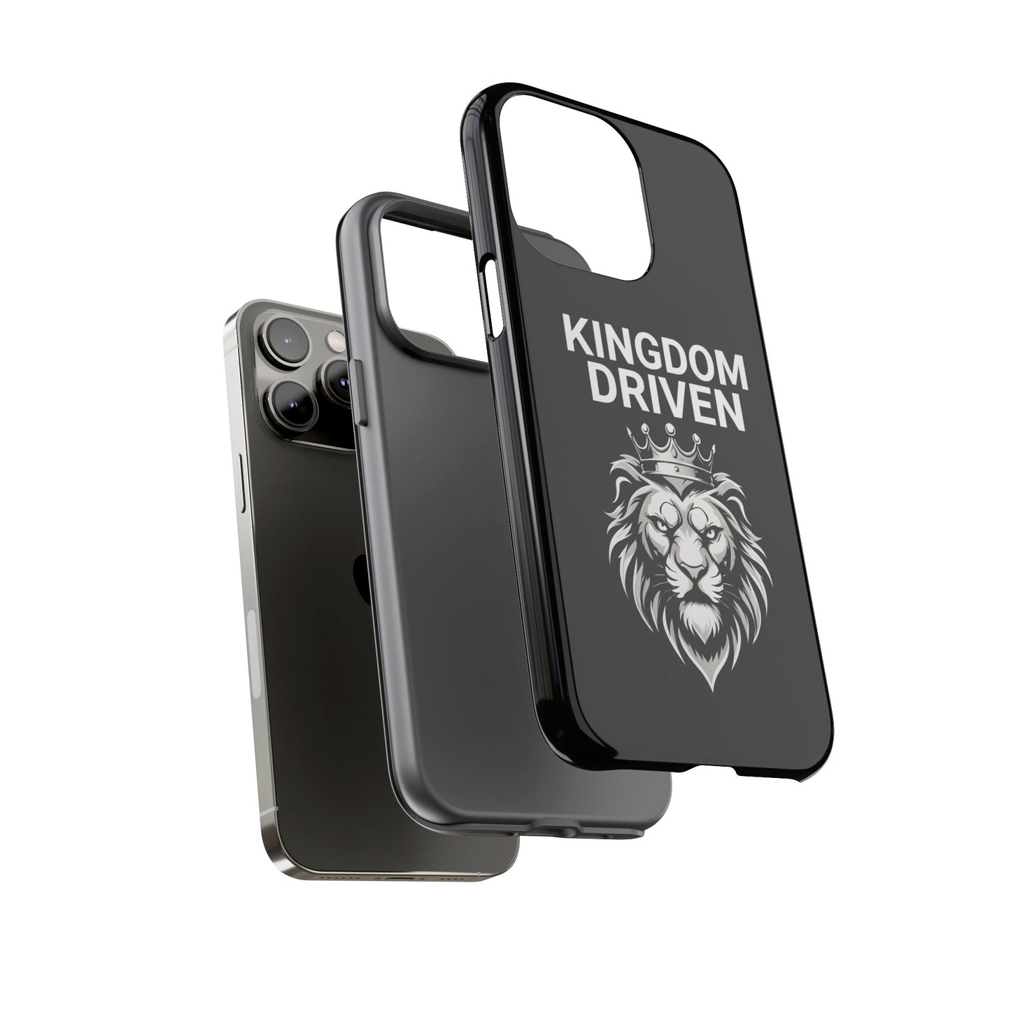 Kingdom Driven Phone Case - Royal Lion Design for iPhone 12 to iPhone 16