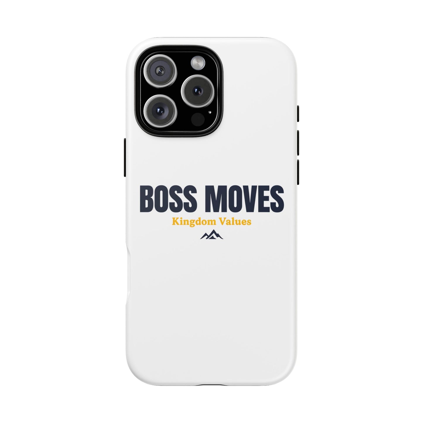 Boss Moves Phone Case - Kingdom Values Design for iPhone 12 to iPhone 16
