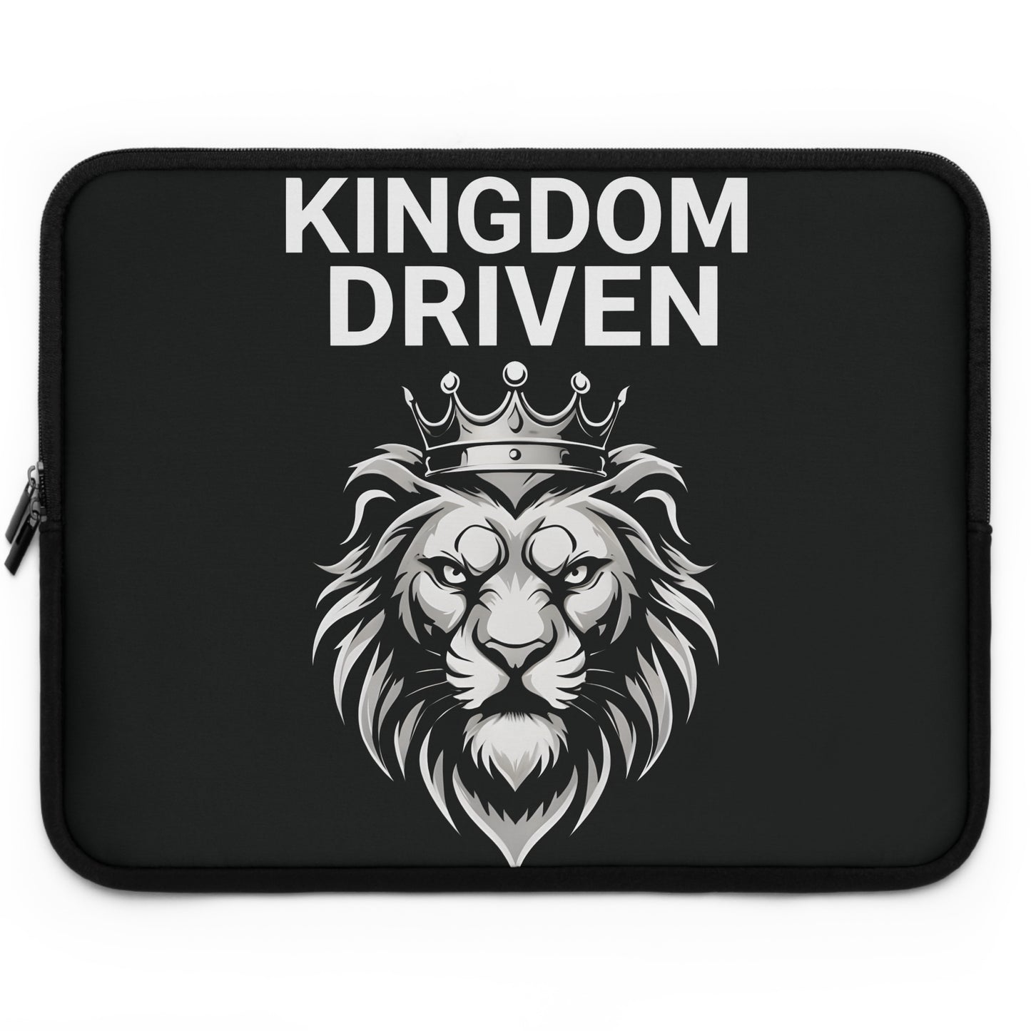 Kingdom Driven Laptop Sleeve – Water-Resistant Neoprene, Dual Zipper, Protective & Lightweight