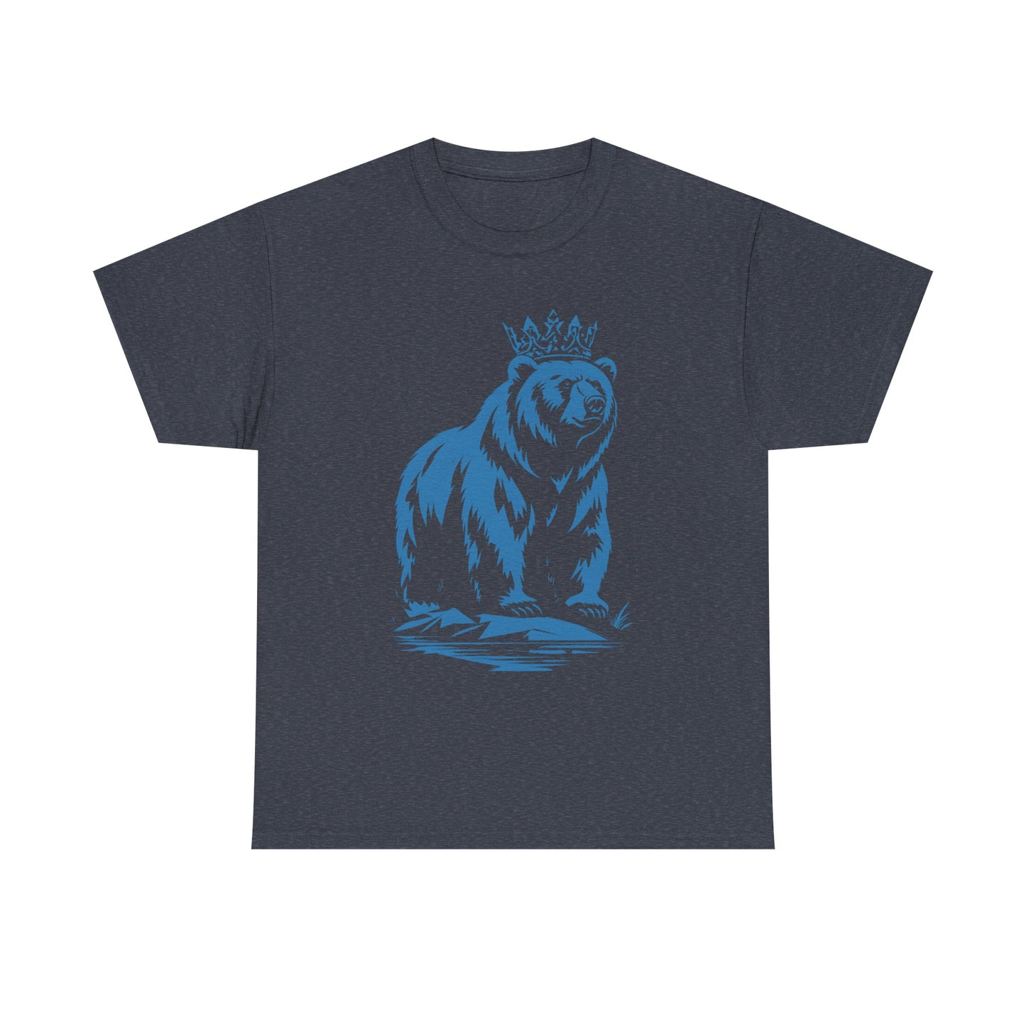GVA Unisex Heavy Cotton T-Shirt – Durable, Soft Fabric, Everyday Casual Wear