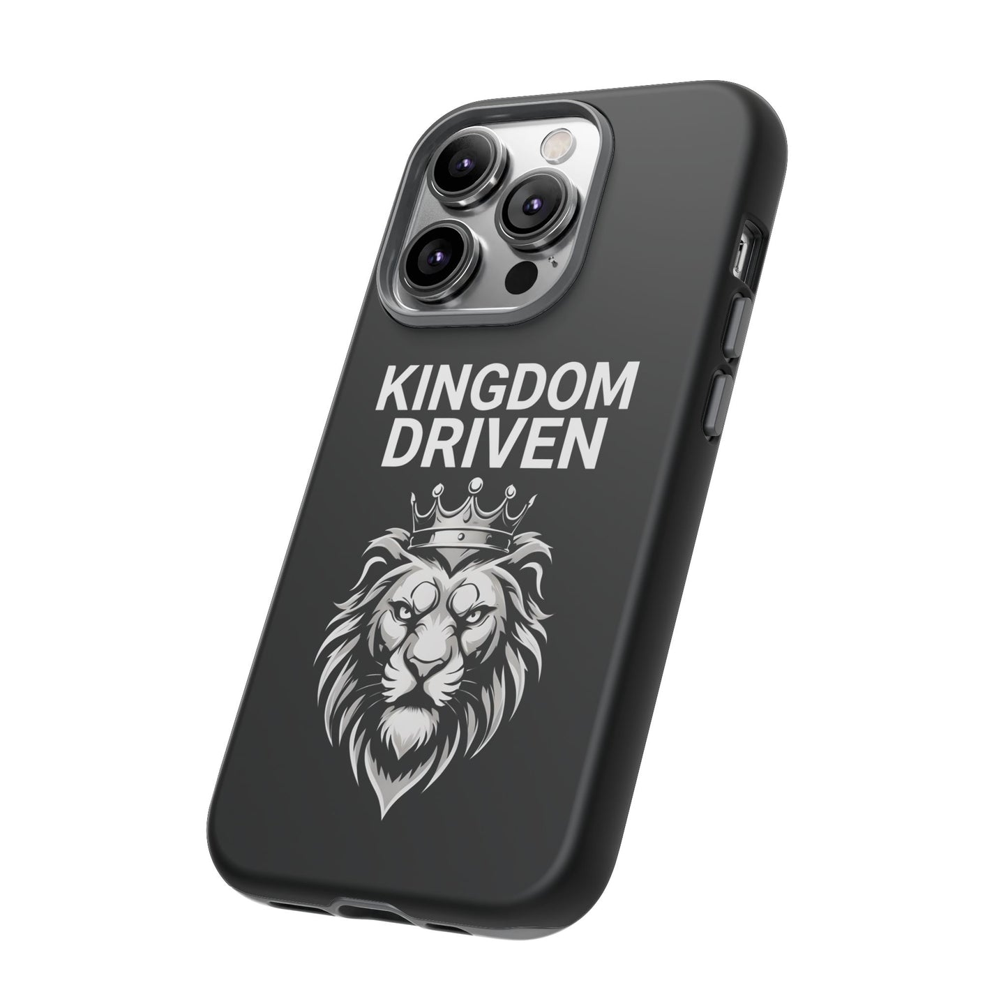 Kingdom Driven Phone Case - Royal Lion Design for iPhone 12 to iPhone 16