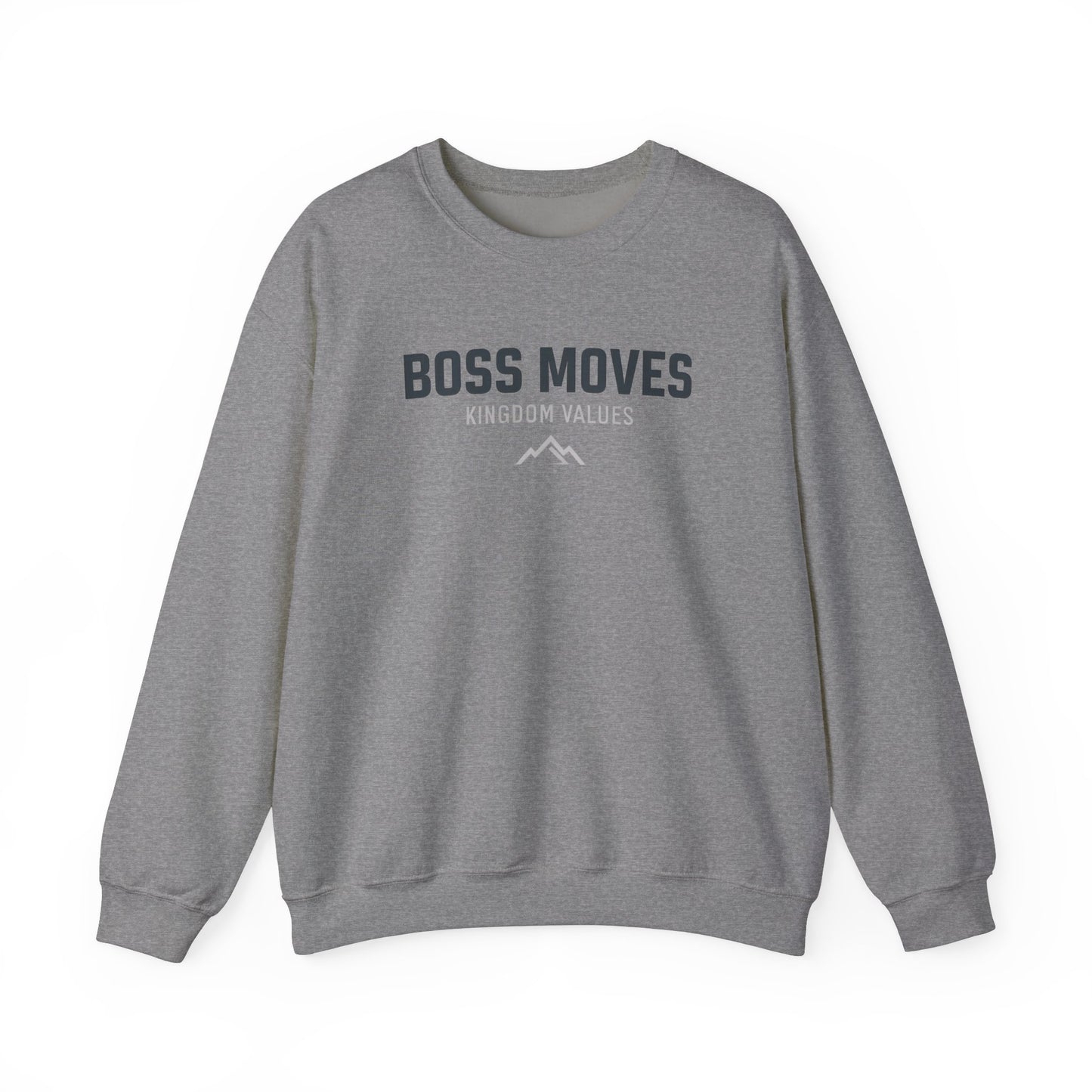 Boss Moves Crewneck Sweatshirt – Soft & Cozy Unisex Pullover for Casual & Streetwear Style