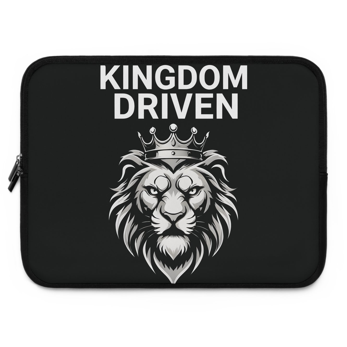 Kingdom Driven Laptop Sleeve – Water-Resistant Neoprene, Dual Zipper, Protective & Lightweight