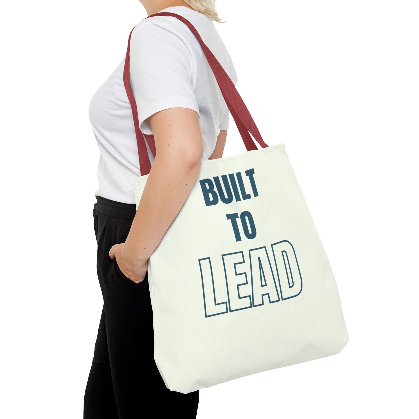 Built to Lead Durable Everyday Tote Bag – Spacious, Lightweight & Versatile for Work, Gym & Travel
