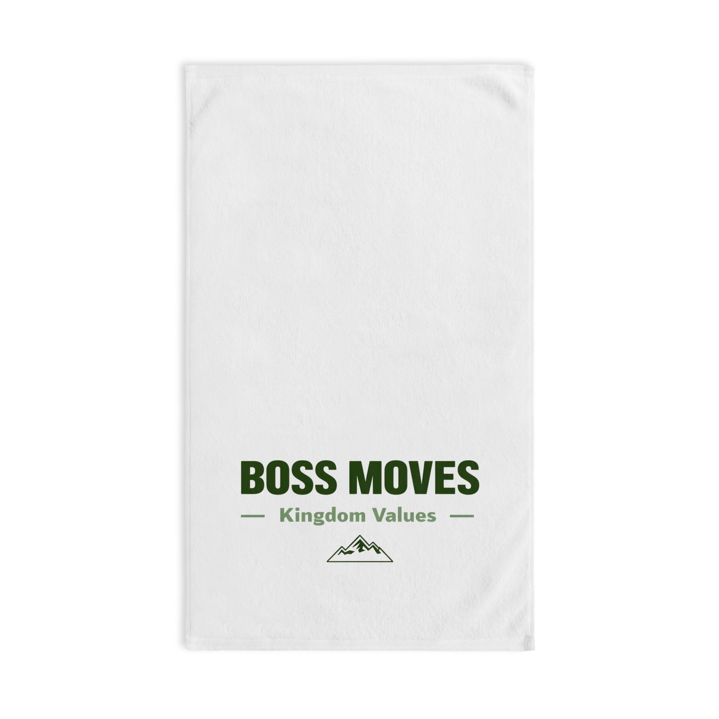 Boss Moves Soft & Absorbent Hand Towel – Quick-Drying, Durable & Versatile for Home & Gym