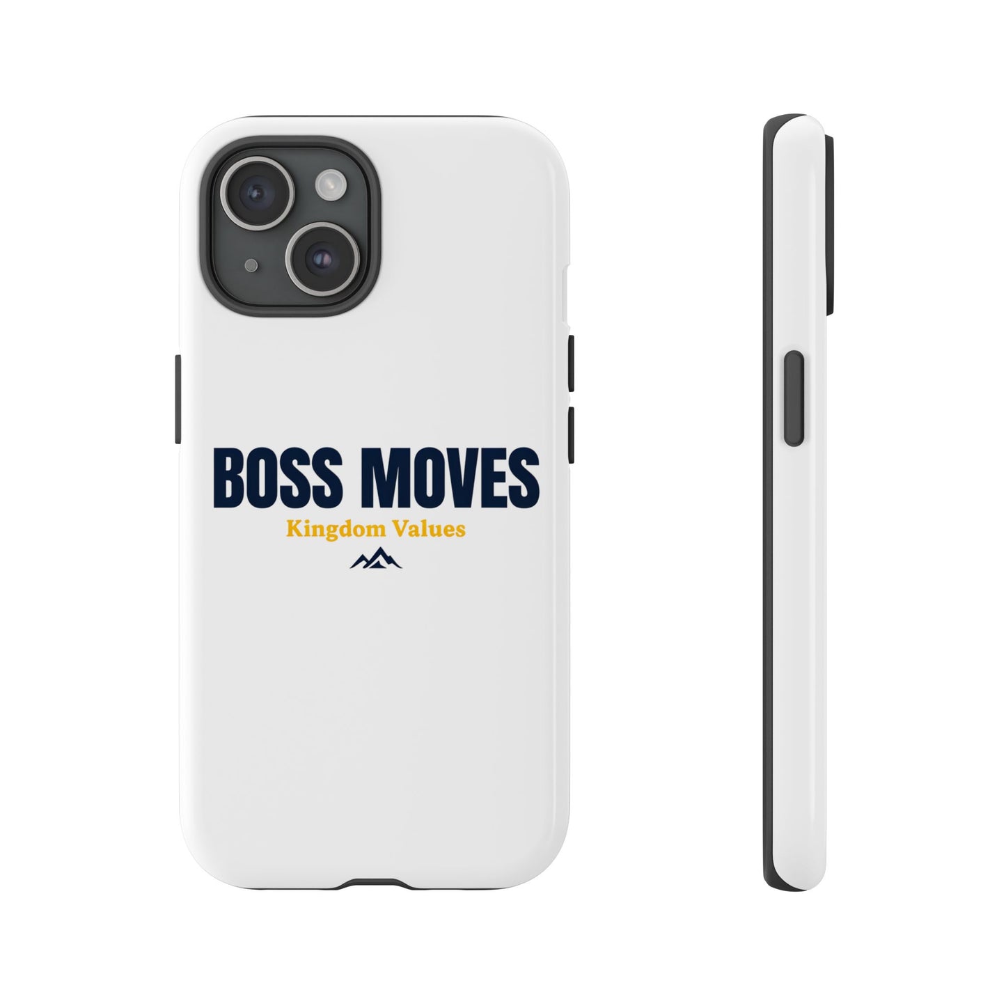 Boss Moves Phone Case - Kingdom Values Design for iPhone 12 to iPhone 16