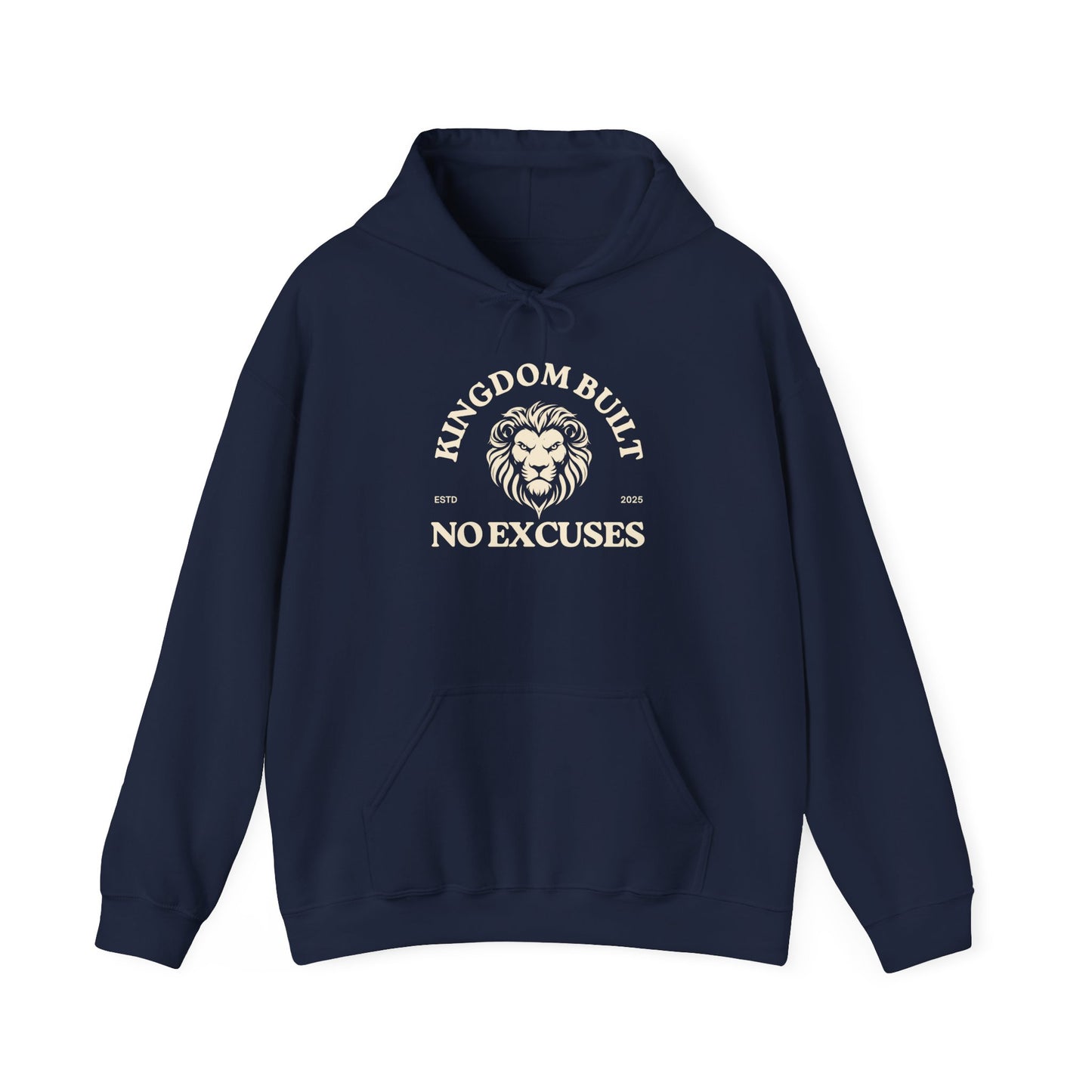 Kingdom Built Unisex Heavy Blend Hoodie – Soft Fleece, Warm & Durable for Everyday Wear