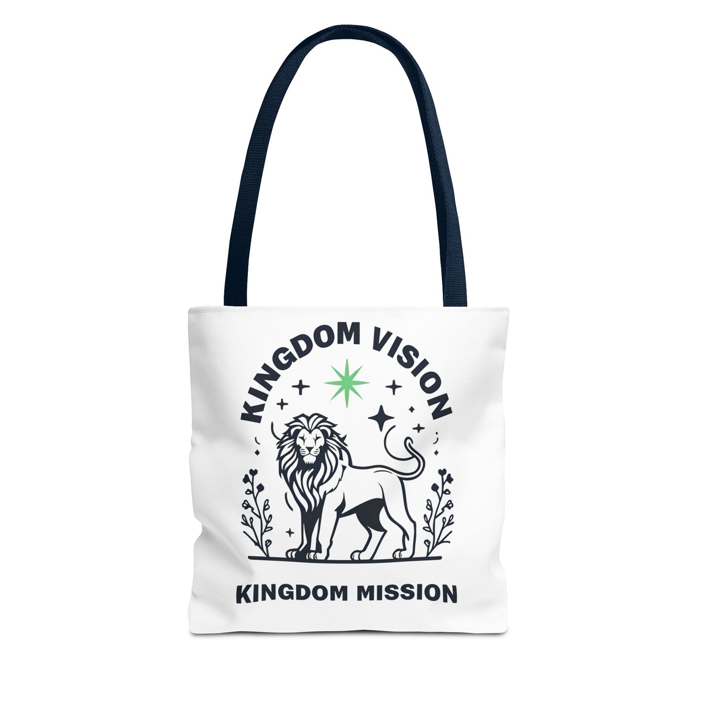Kingdom Vision Lion Tote Bag β Durable Canvas Bag with Bold & Empowering Design