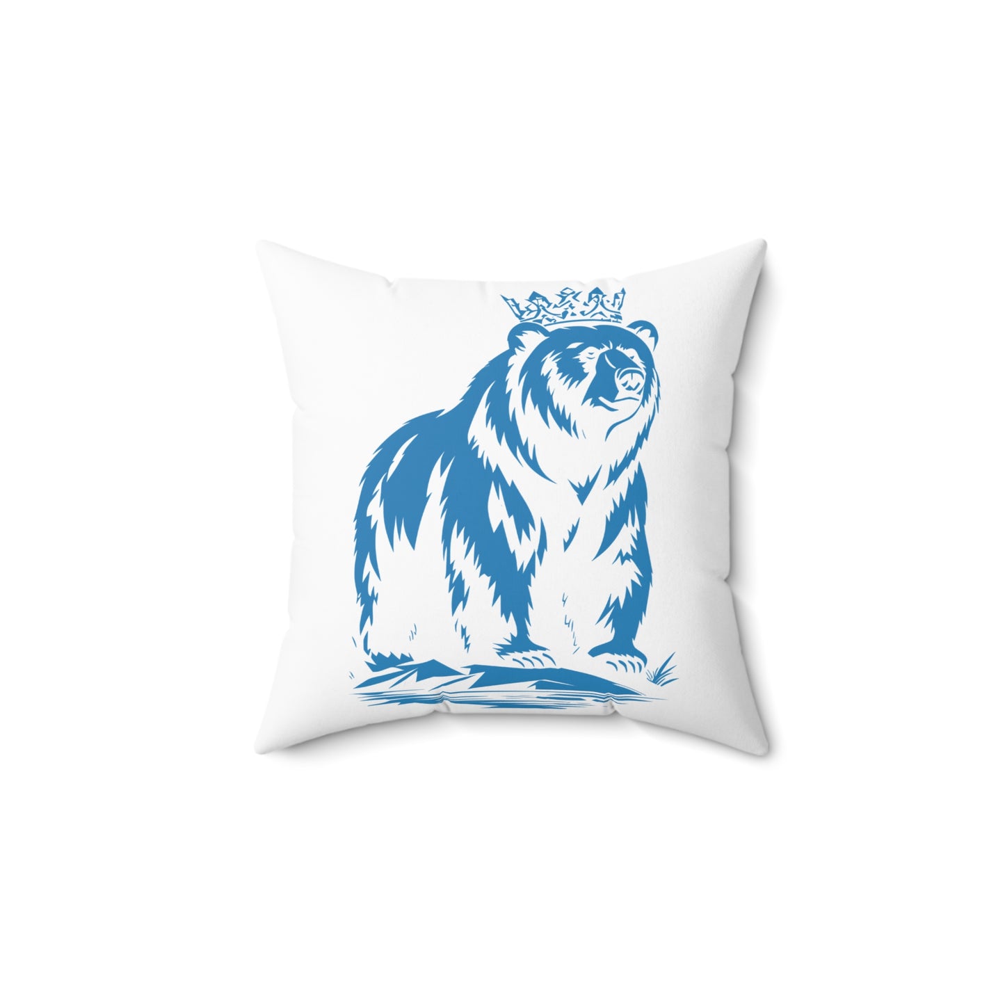 Spirit Animal Soft & Durable Square Pillow – Plush Polyester Cushion for Home & Office Decor