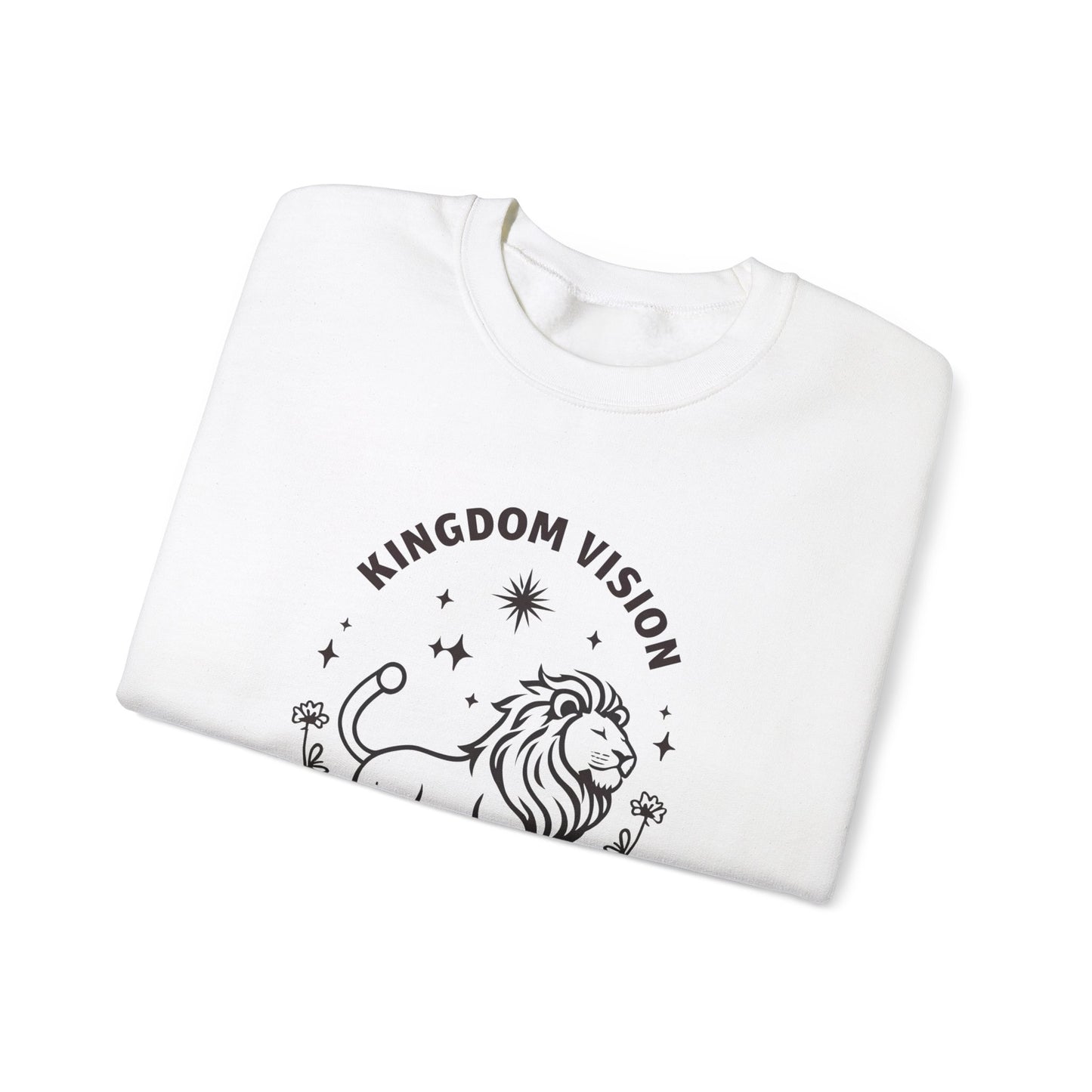Kingdom Vision Crewneck Sweatshirt – Soft Fleece, Cozy Fit, Everyday Streetwear