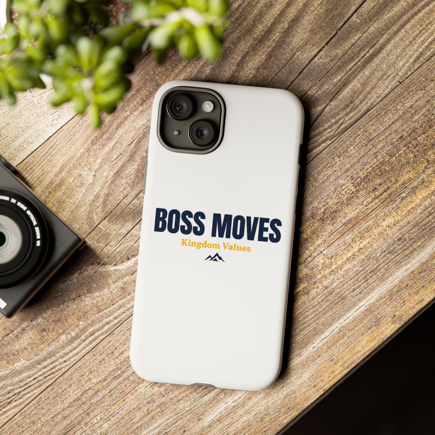 Boss Moves Phone Case - Kingdom Values Design for iPhone 12 to iPhone 16