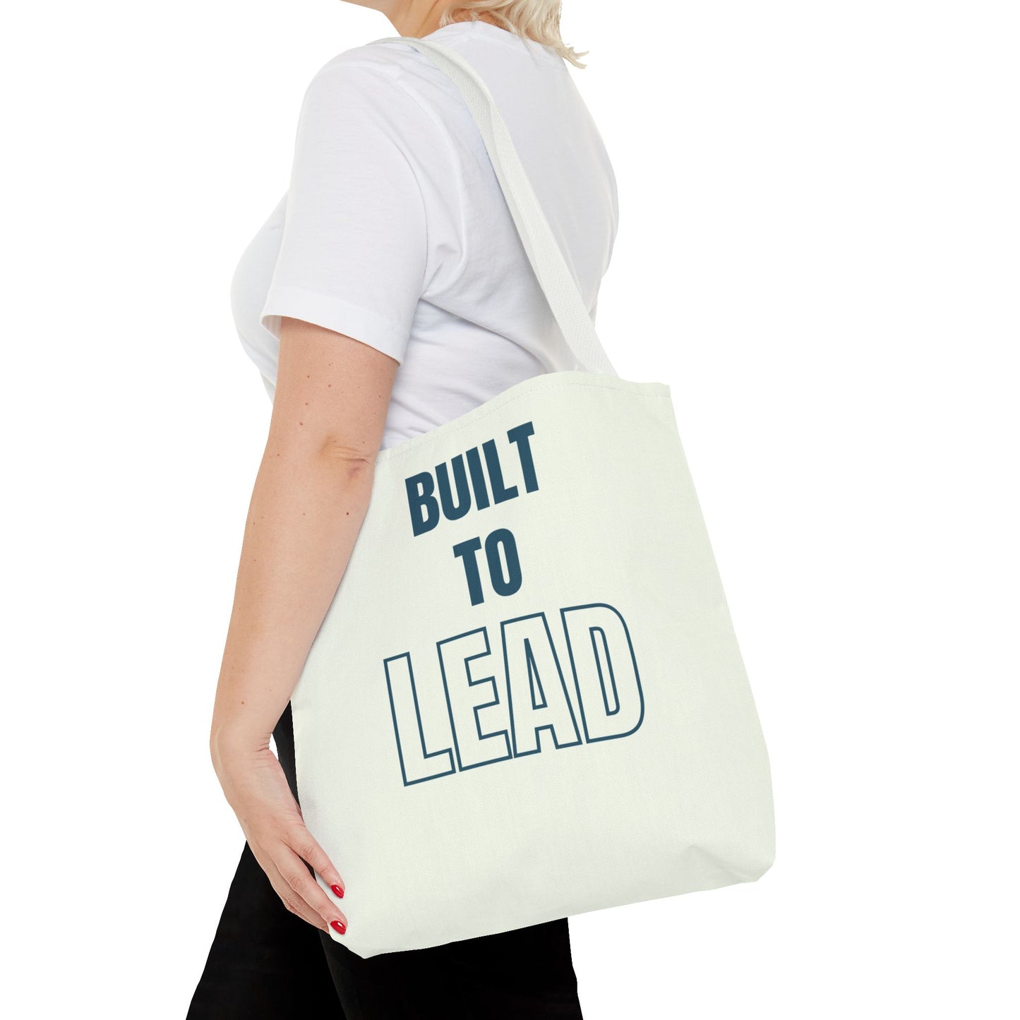 Built to Lead Durable Everyday Tote Bag – Spacious, Lightweight & Versatile for Work, Gym & Travel