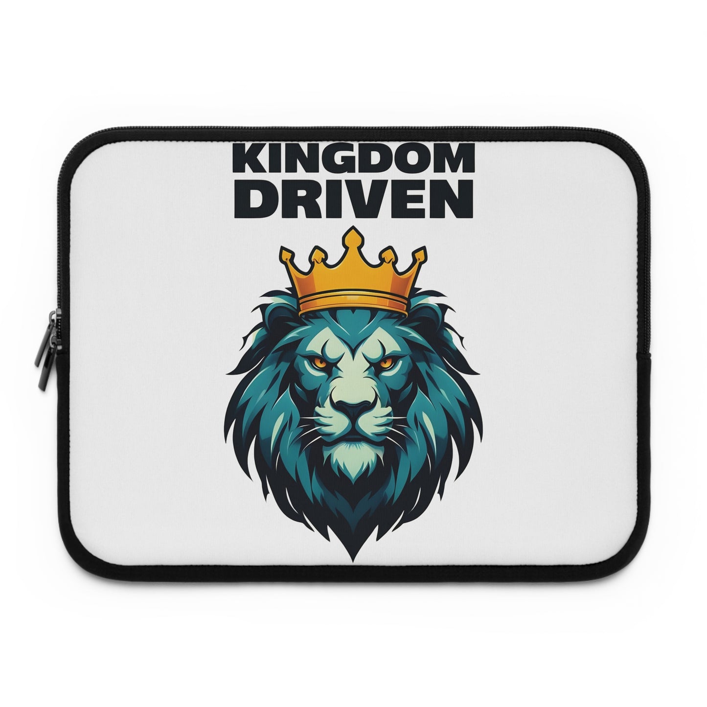 Kingdom Driven Laptop Sleeve – Water-Resistant Neoprene, Dual Zipper, Protective & Lightweight