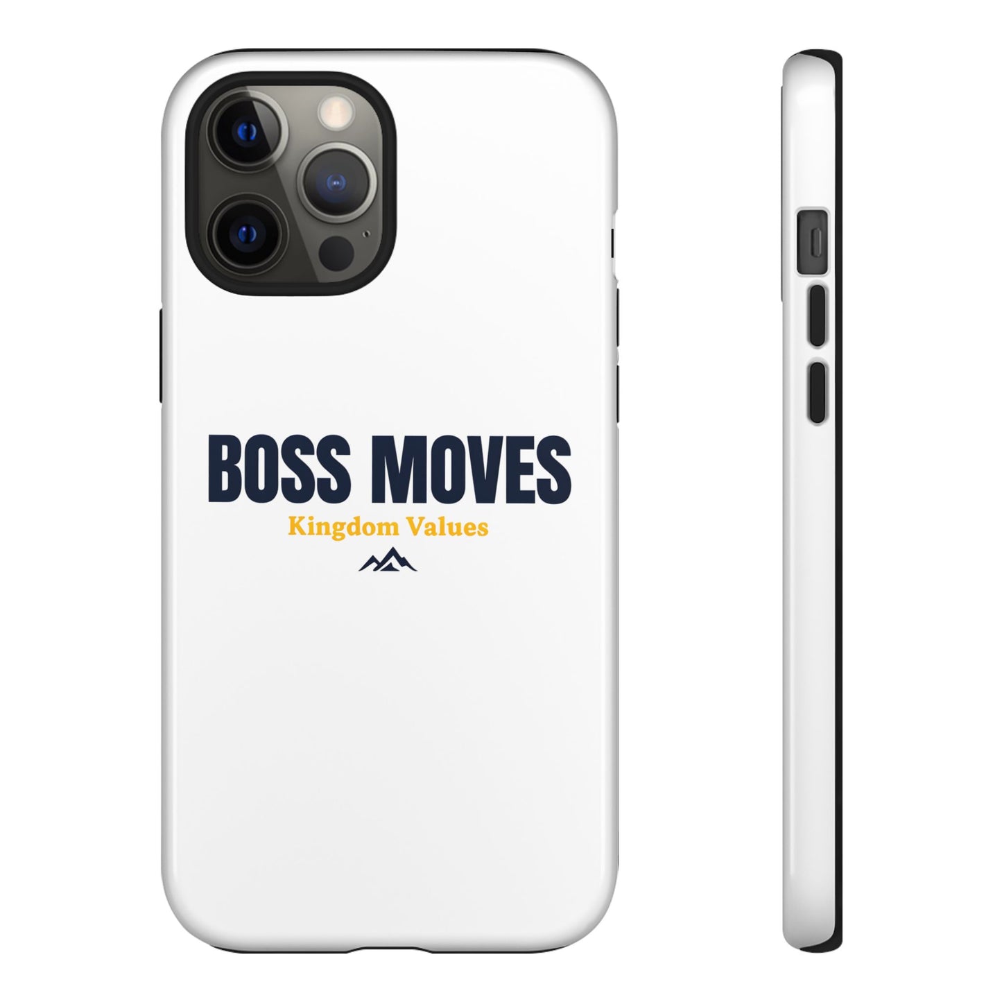 Boss Moves Phone Case - Kingdom Values Design for iPhone 12 to iPhone 16