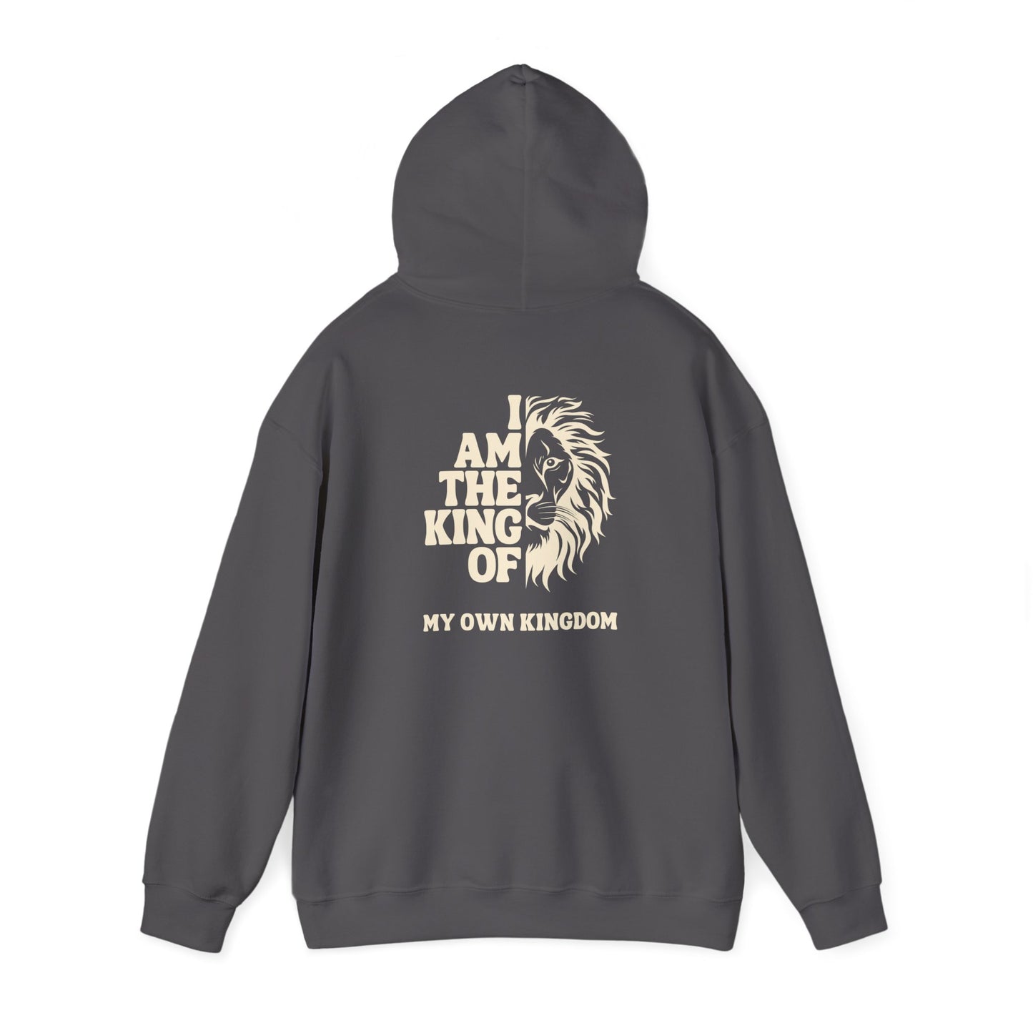 King Design Unisex Heavy Blend Hoodie – Soft Fleece, Warm & Durable for Everyday Wear
