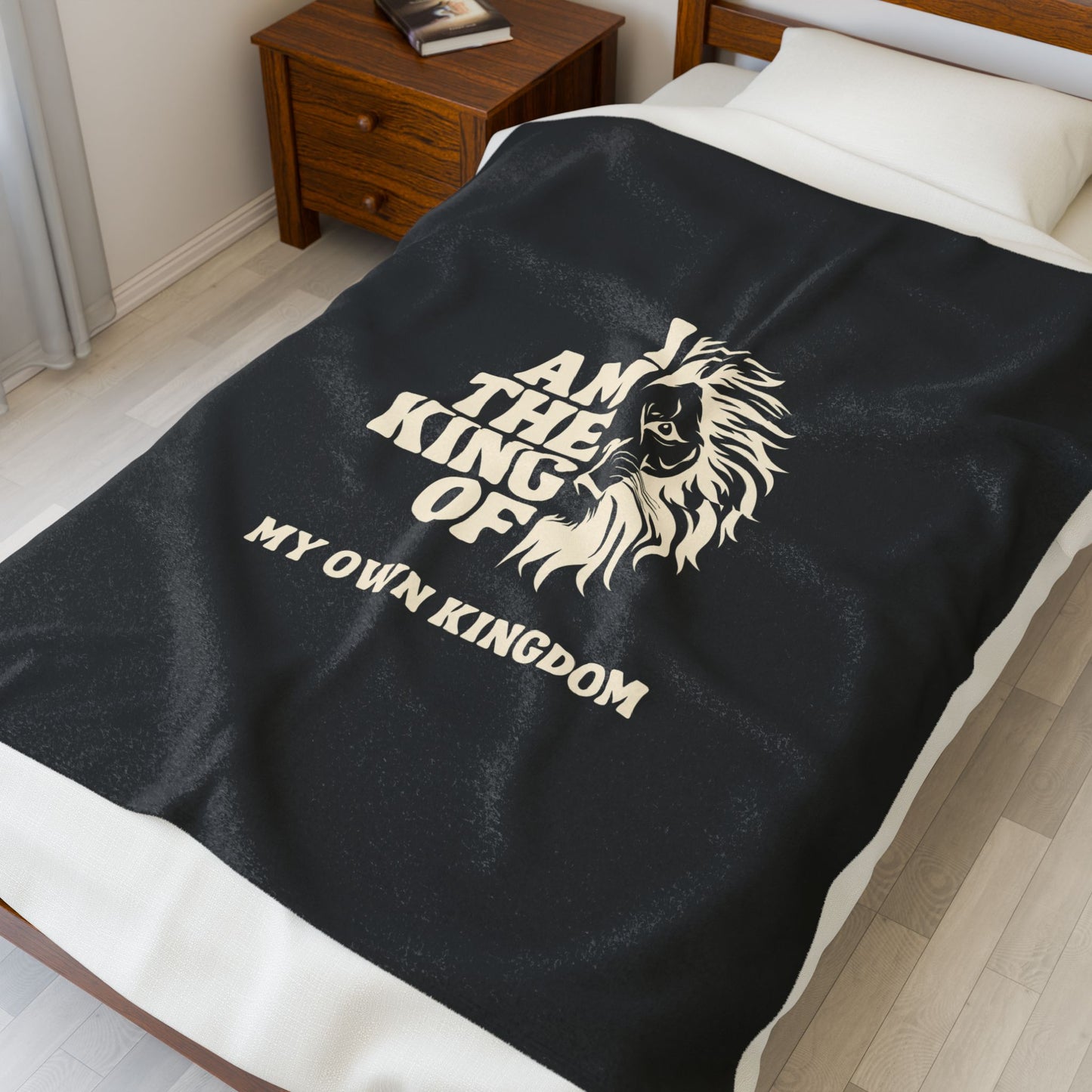 King Design Velveteen Plush Blanket – Ultra-Soft, Warm & Durable for Home & Gifts