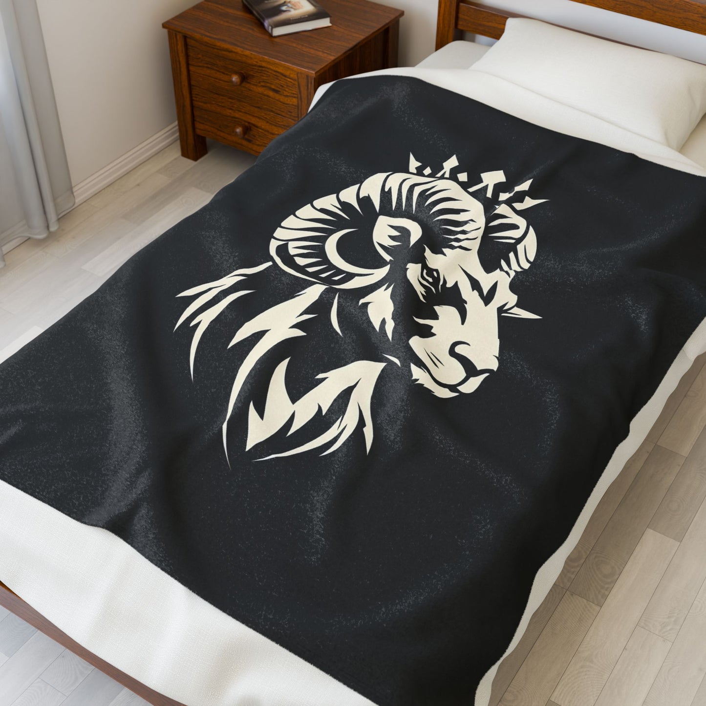 GVA Spirit Animal Velveteen Plush Blanket – Ultra-Soft, Warm & Durable for Home & Gifts