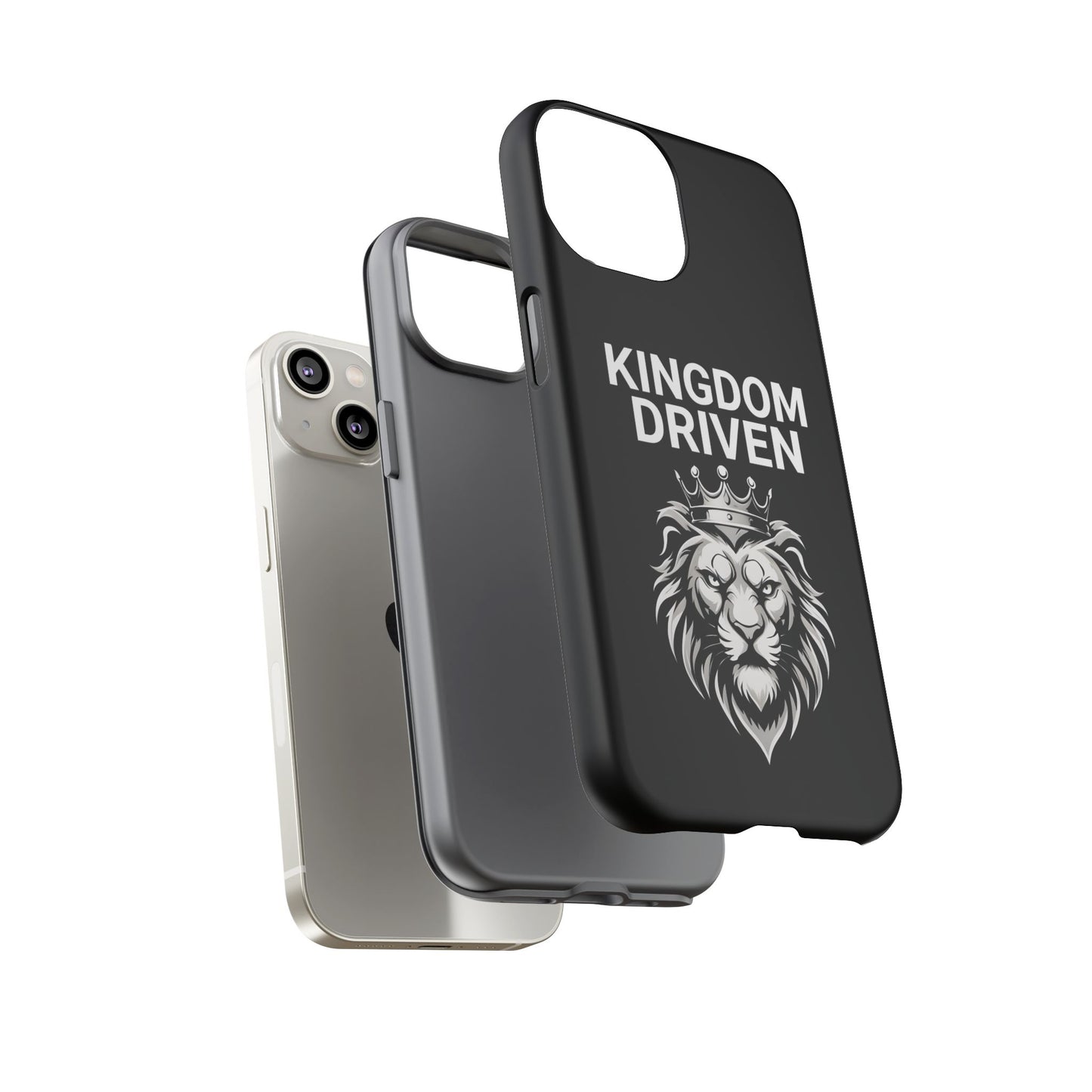 Kingdom Driven Phone Case - Royal Lion Design for iPhone 12 to iPhone 16