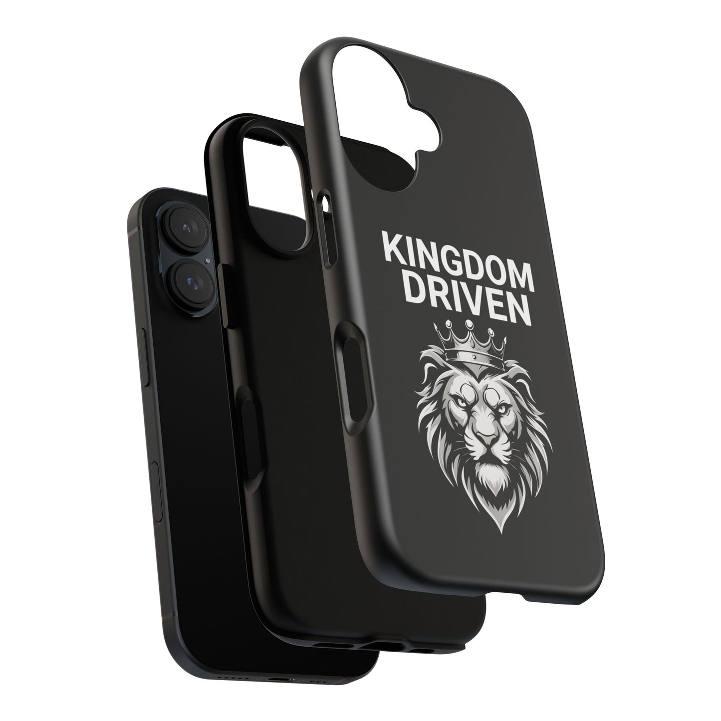 Kingdom Driven Phone Case - Royal Lion Design for iPhone 12 to iPhone 16