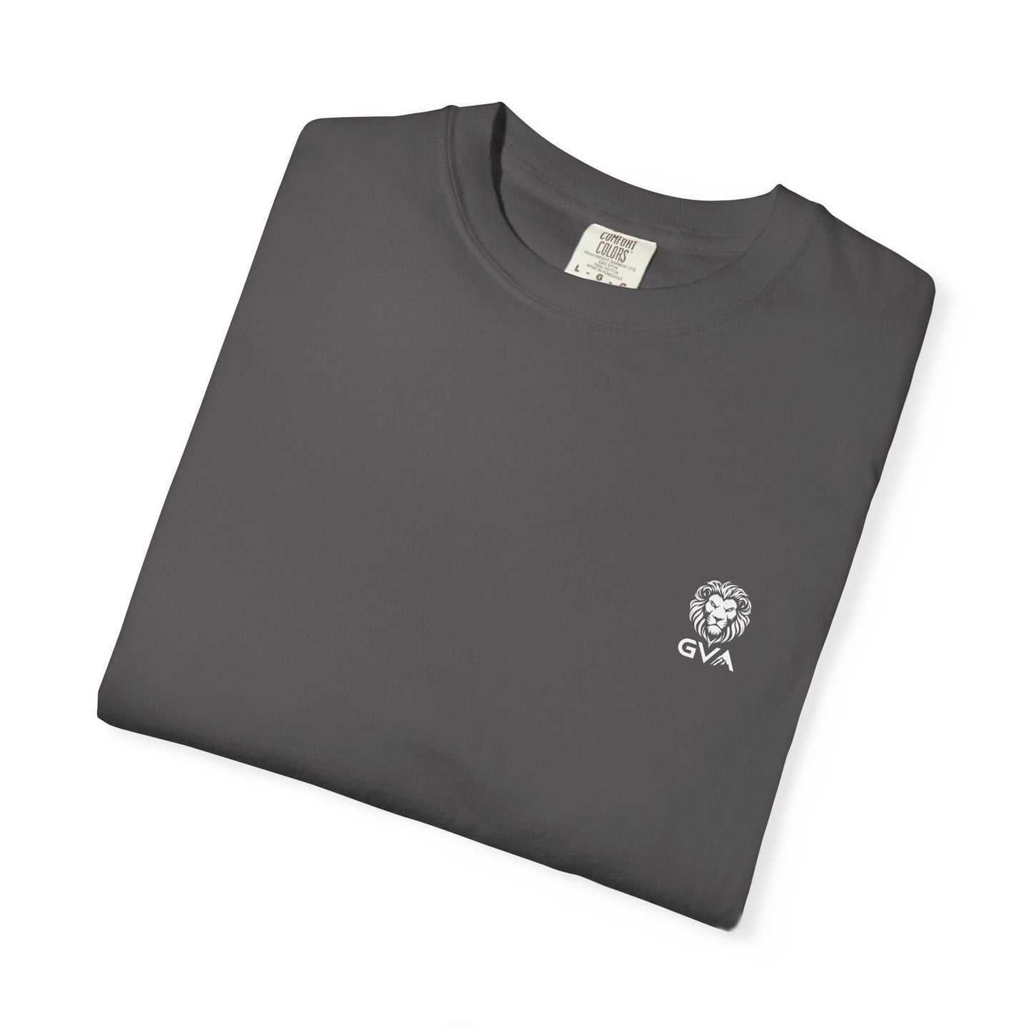 GVA Alpha Presence Unisex T-Shirt – Soft Garment-Dyed Cotton Tee for Festivals, Chill Days, Gifts, and Summer Vibes