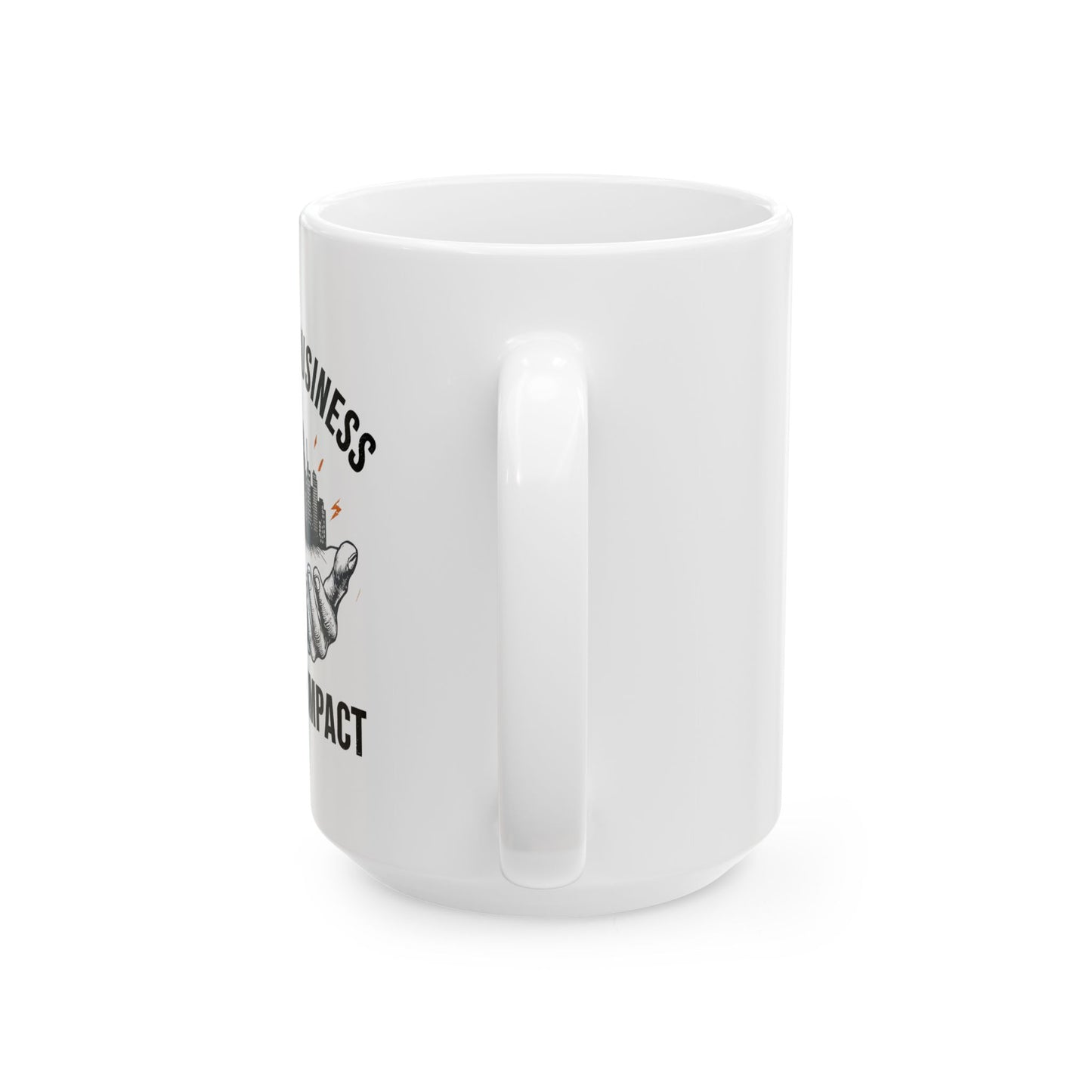 Kingdom Impact Ceramic Mug – Glossy Finish, 11oz & 15oz, Dishwasher & Microwave Safe
